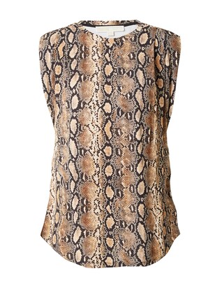 MICHAEL Michael Kors Blouse Beige / Lichtbruin / Zwart