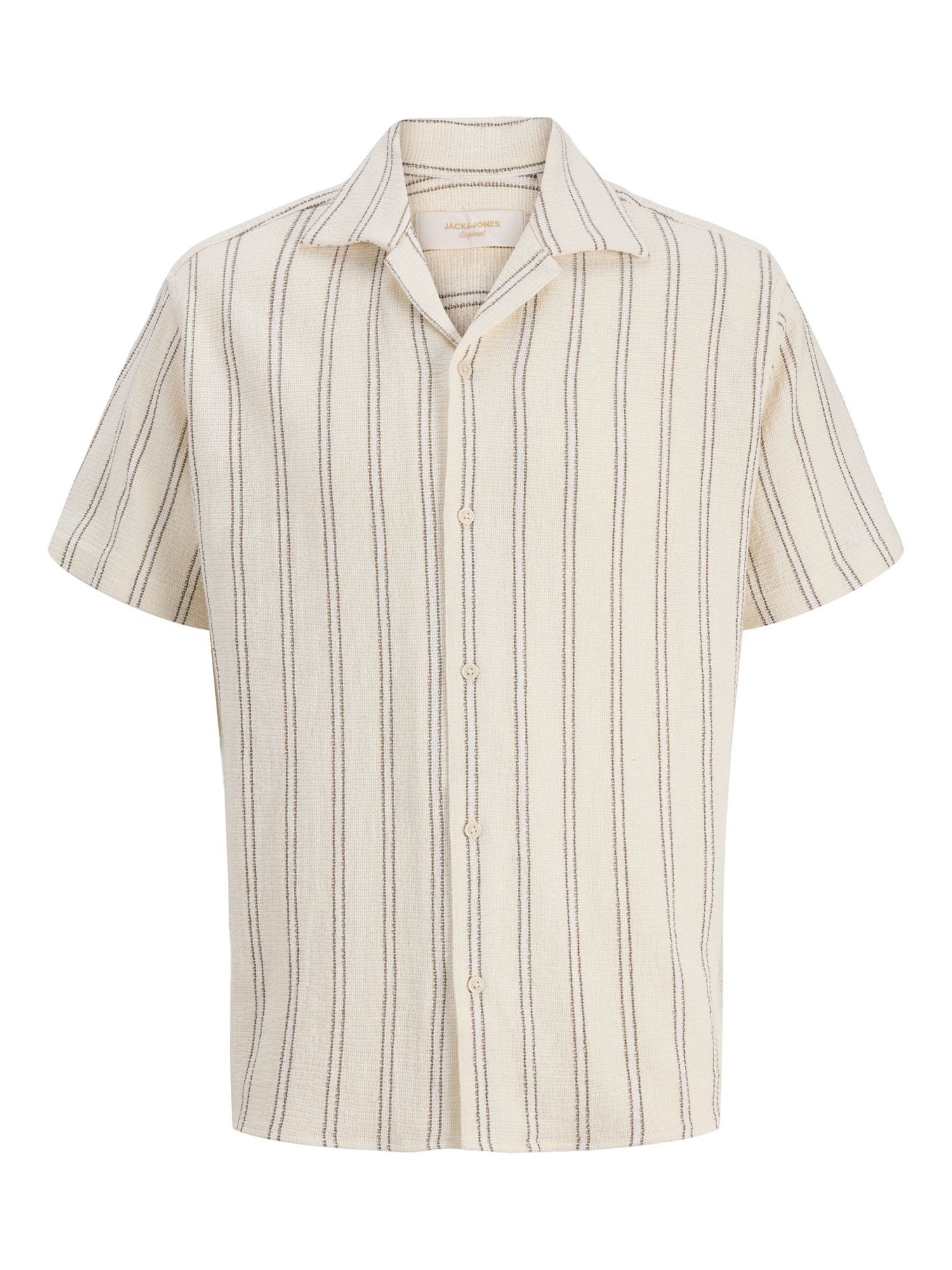 Jack & Jones Junior Cămașă 'JORCoba'  oliv / alb / alb murdar