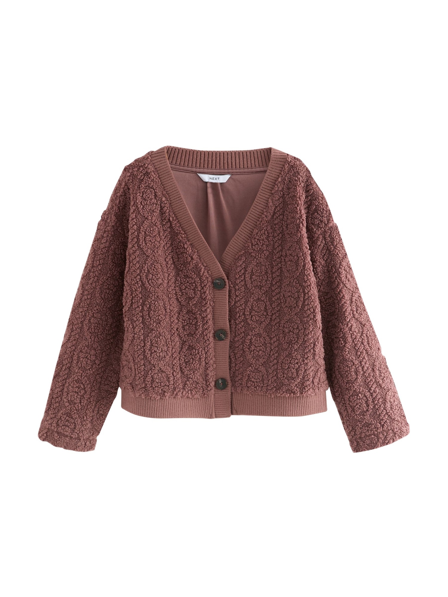 Next Geacă tricotată  magenta