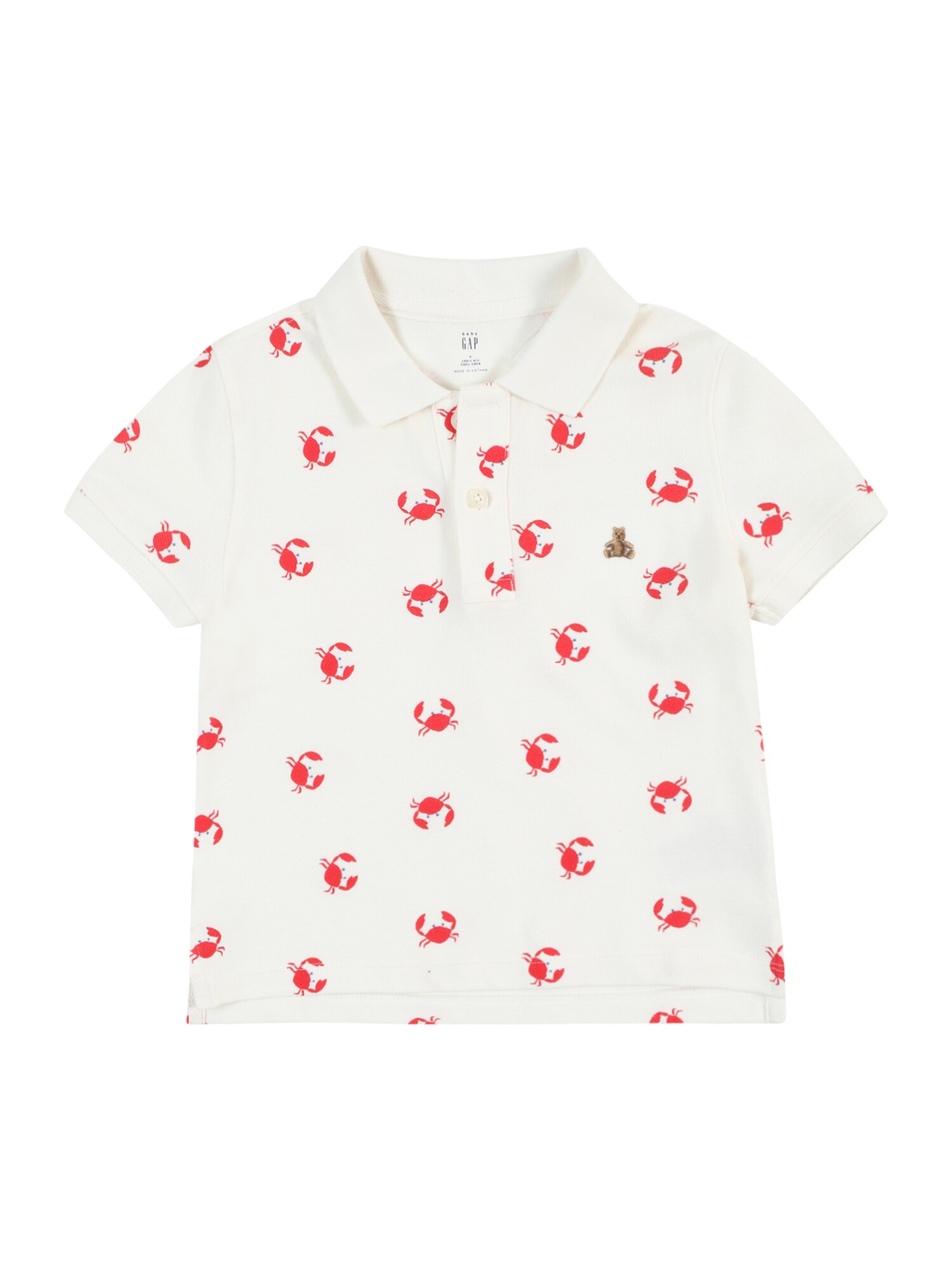 Gap Tricou Albastru Regal / Ombră / RoșU / Alb-image