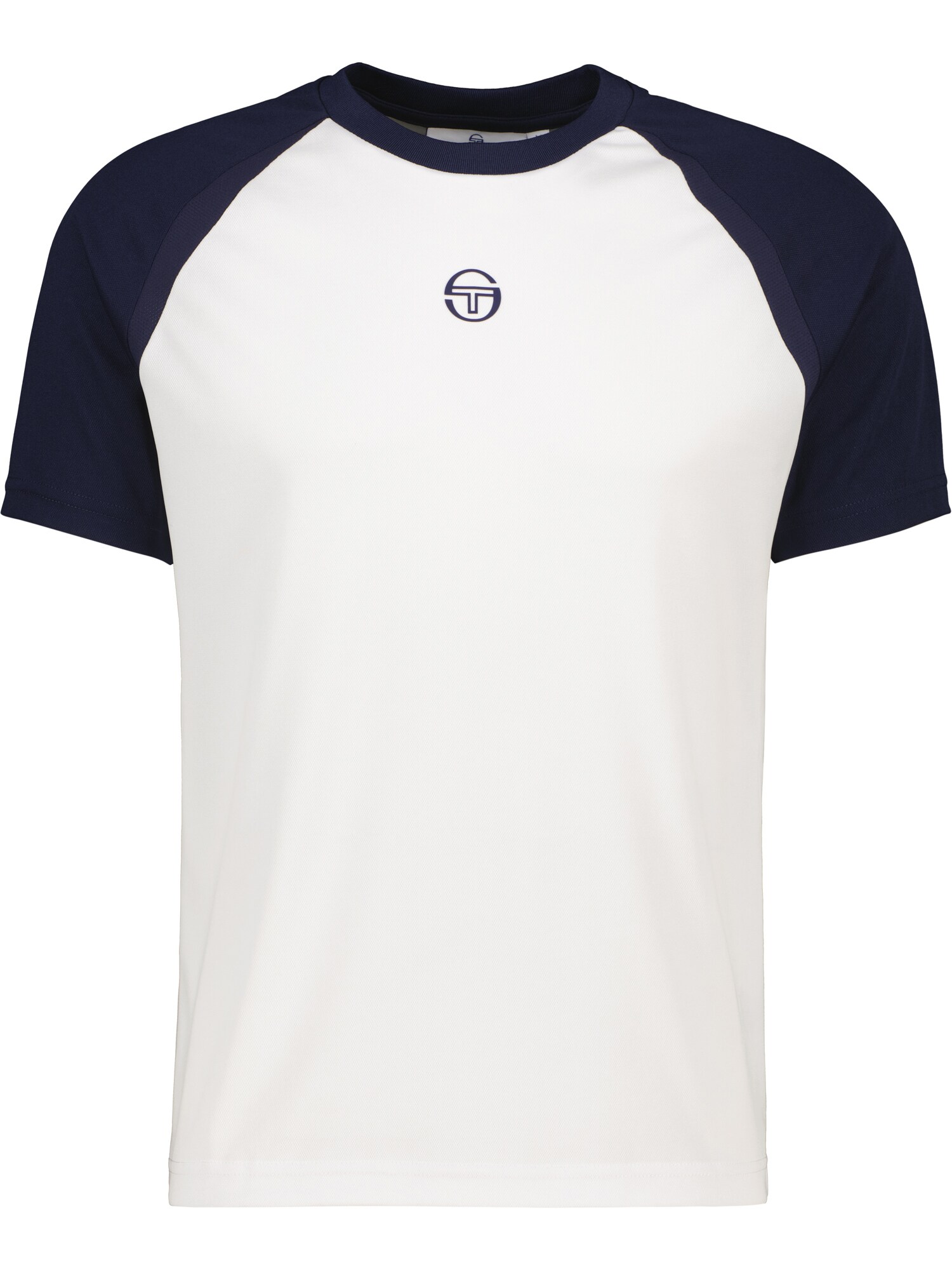 Sergio Tacchini Tricou funcțional 'Rispecchio'  albastru marin / alb