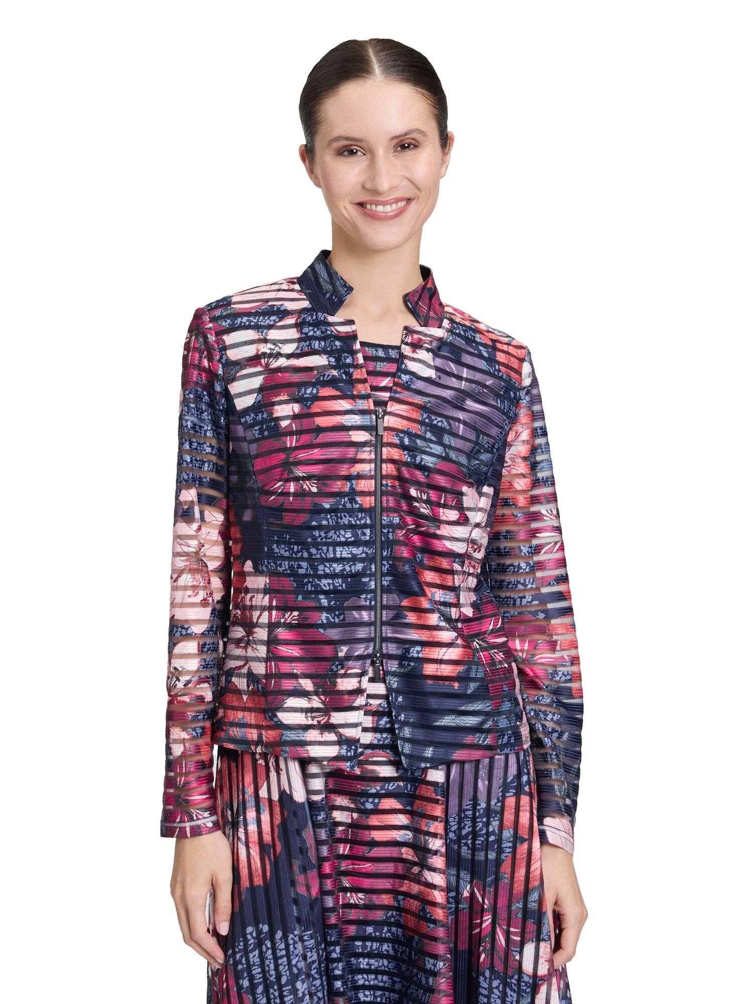 Thumbnail - Vera Mont Blazer-Jacke mit Print