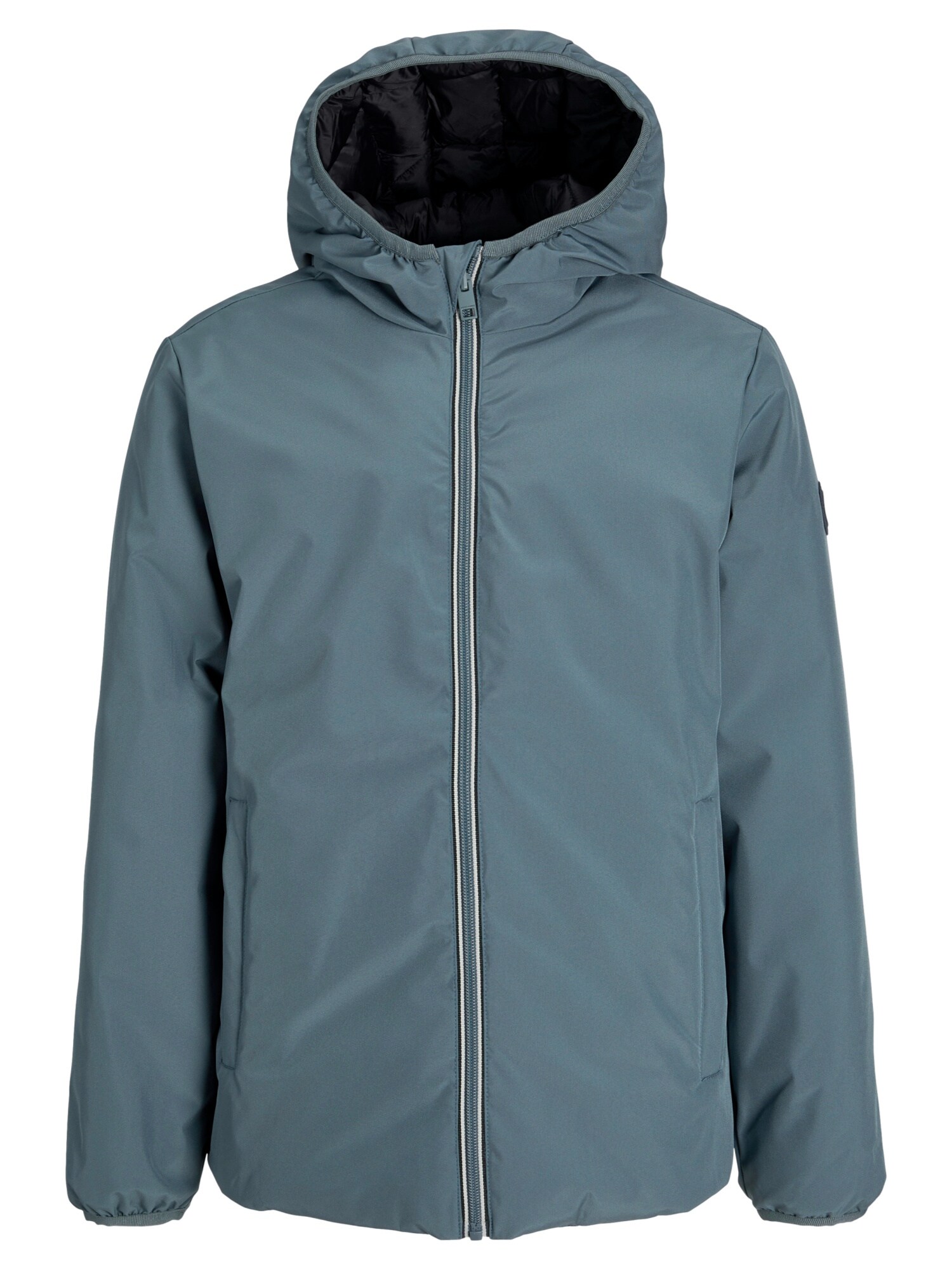 Jack & Jones Junior Prechodná bunda 'Norrebro'  sivá