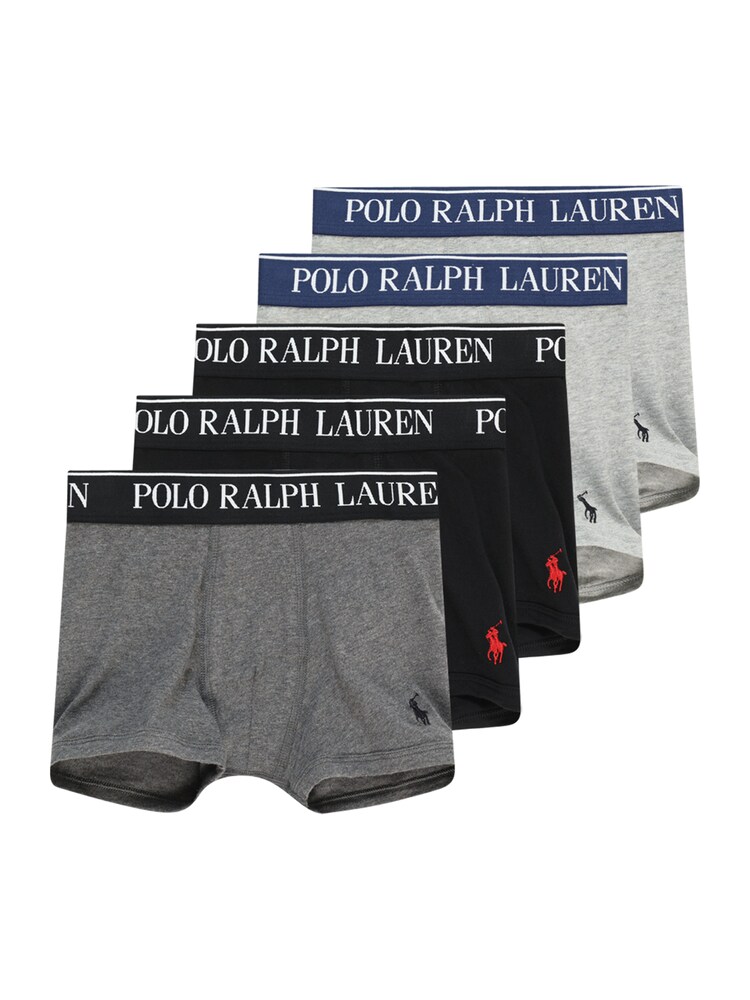 Polo Ralph Lauren Boxershorts Jungen Größe 140/152 hellgrau / dunkelgrau / schwarz / weiß