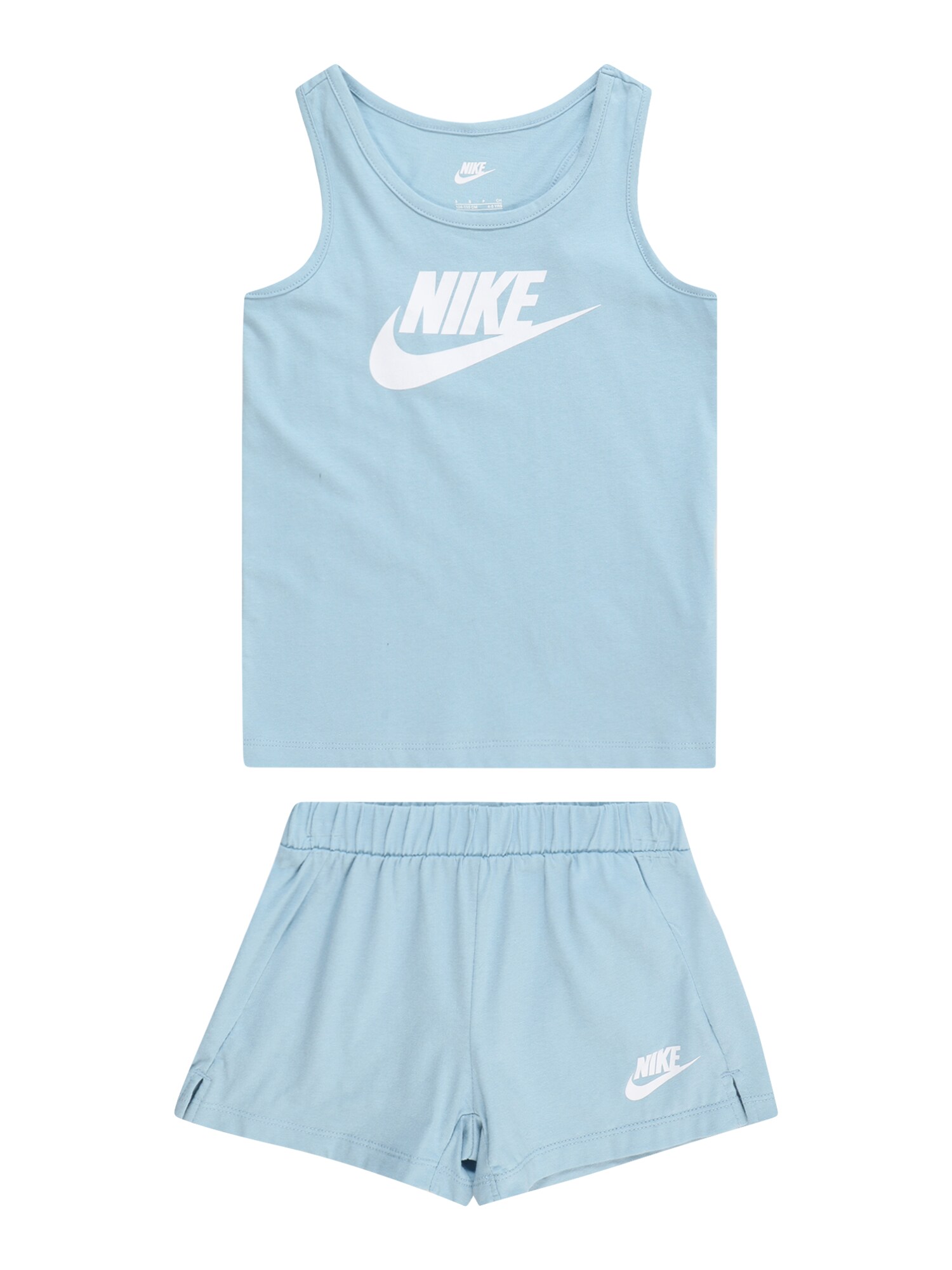Nike Sportswear Комплект  светлосиньо / бяло