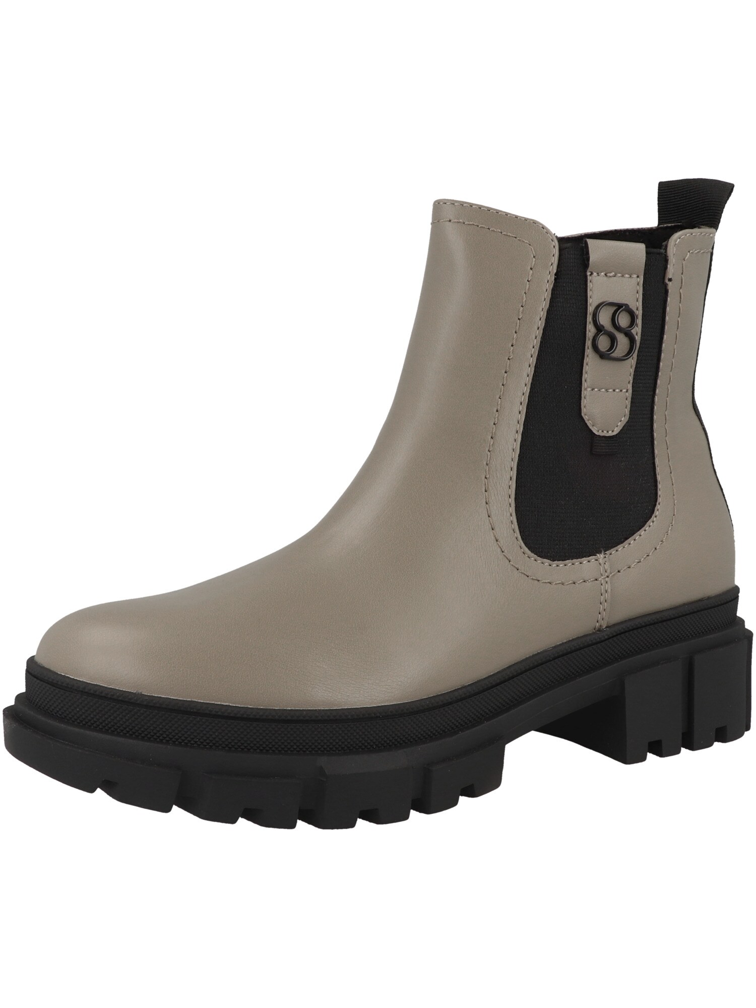 s.Oliver s.Oliver Chelsea Boots greige / schwarz