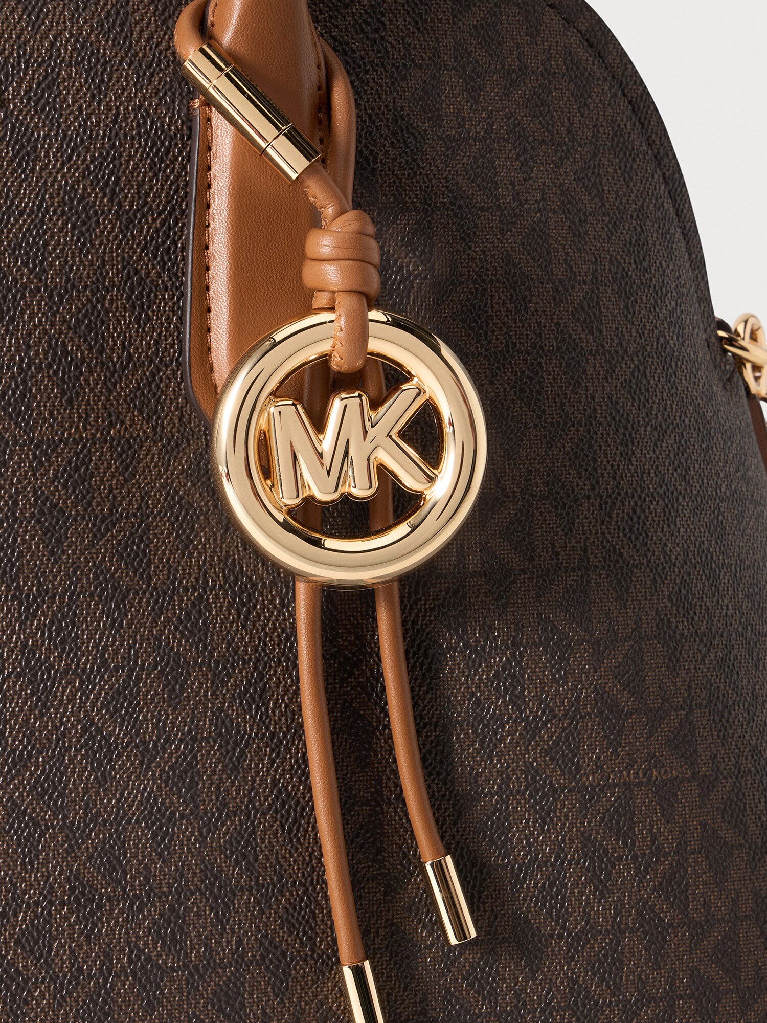 MICHAEL Michael Kors Bolso de mano 'DOME' marrón / marrón oscuro – imagen 2