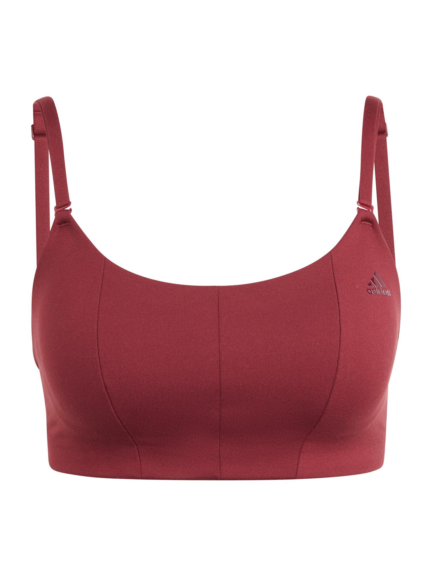 ADIDAS SPORTSWEAR Sutien sport  roşu închis