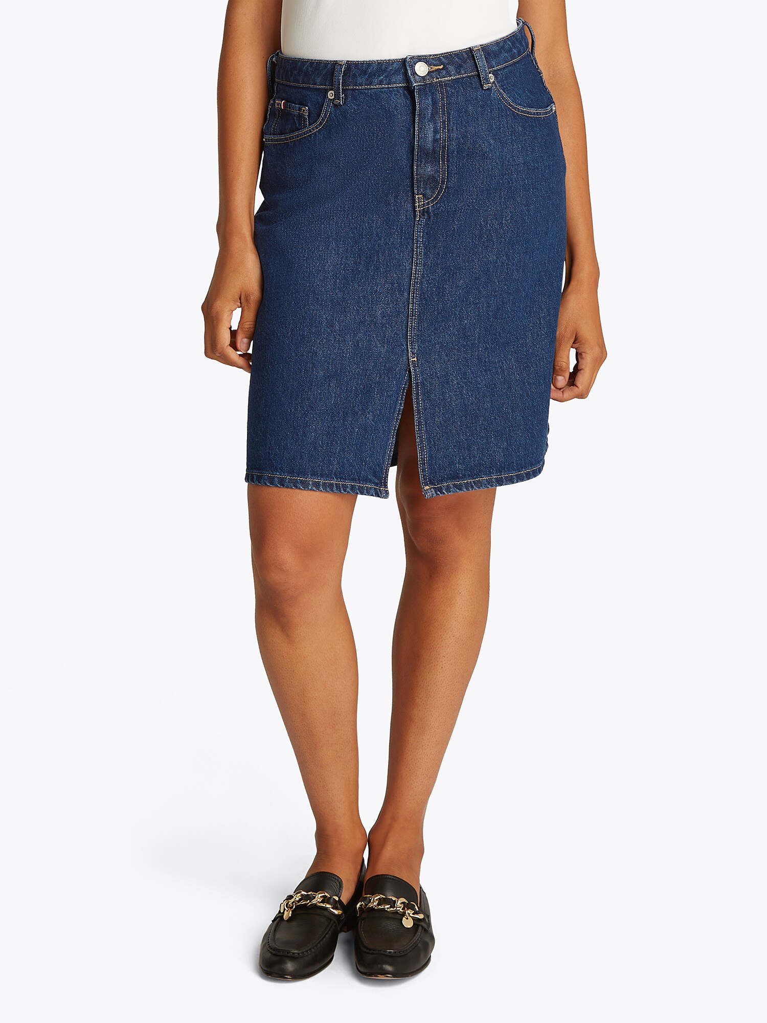 TOMMY HILFIGER Szoknyák  sötétkék termék 2. képe
