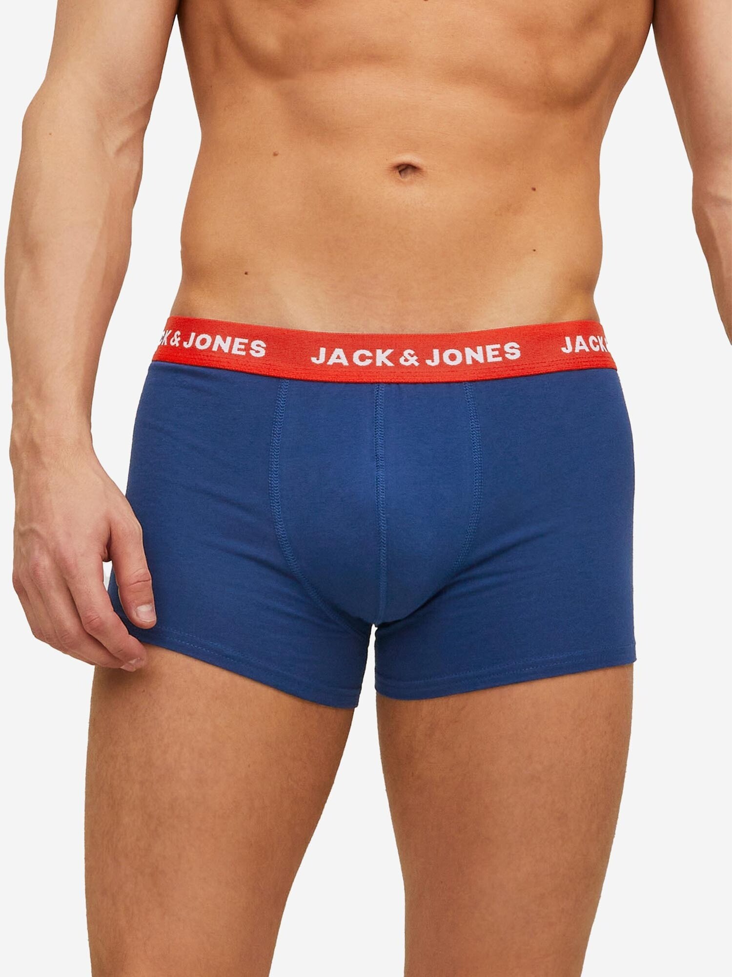 JACK & JONES Boxerky 'Sense'  modrá / čierna (obrázok 2)