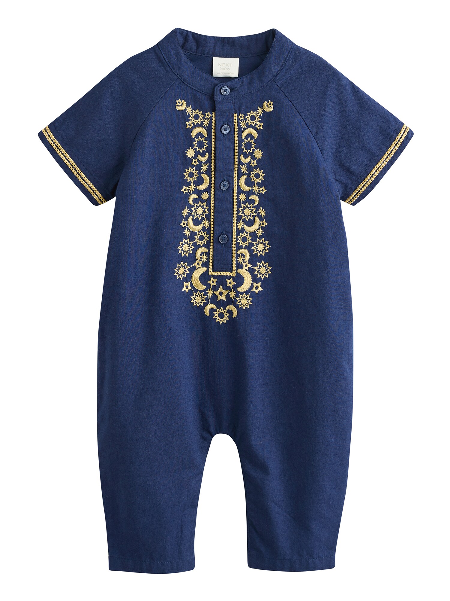 Next Salopetă/Body  bleumarin / galben