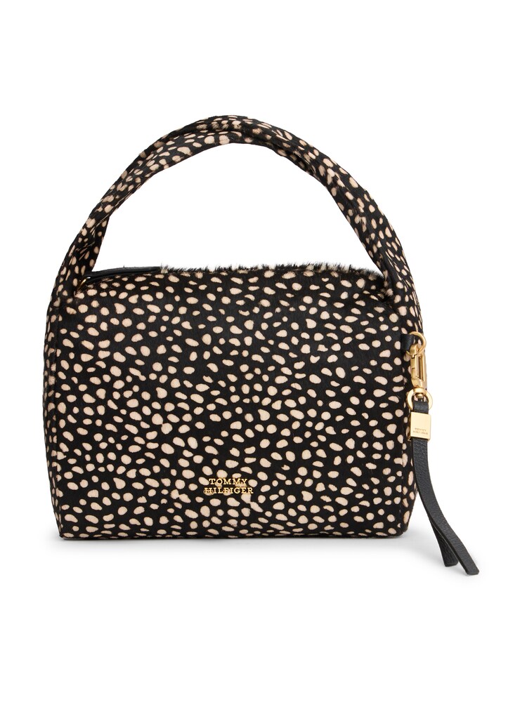 TOMMY HILFIGER Handtasche 'CITY' Damen Größe One Size ecru / schwarz