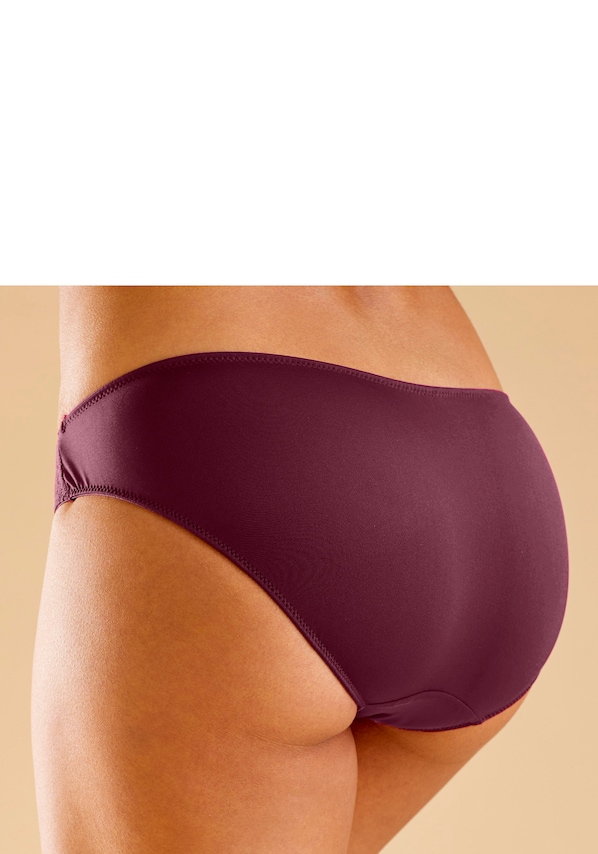 PETITE FLEUR, Slip, rózsaszín & fehér, 7 kép a 9 közül