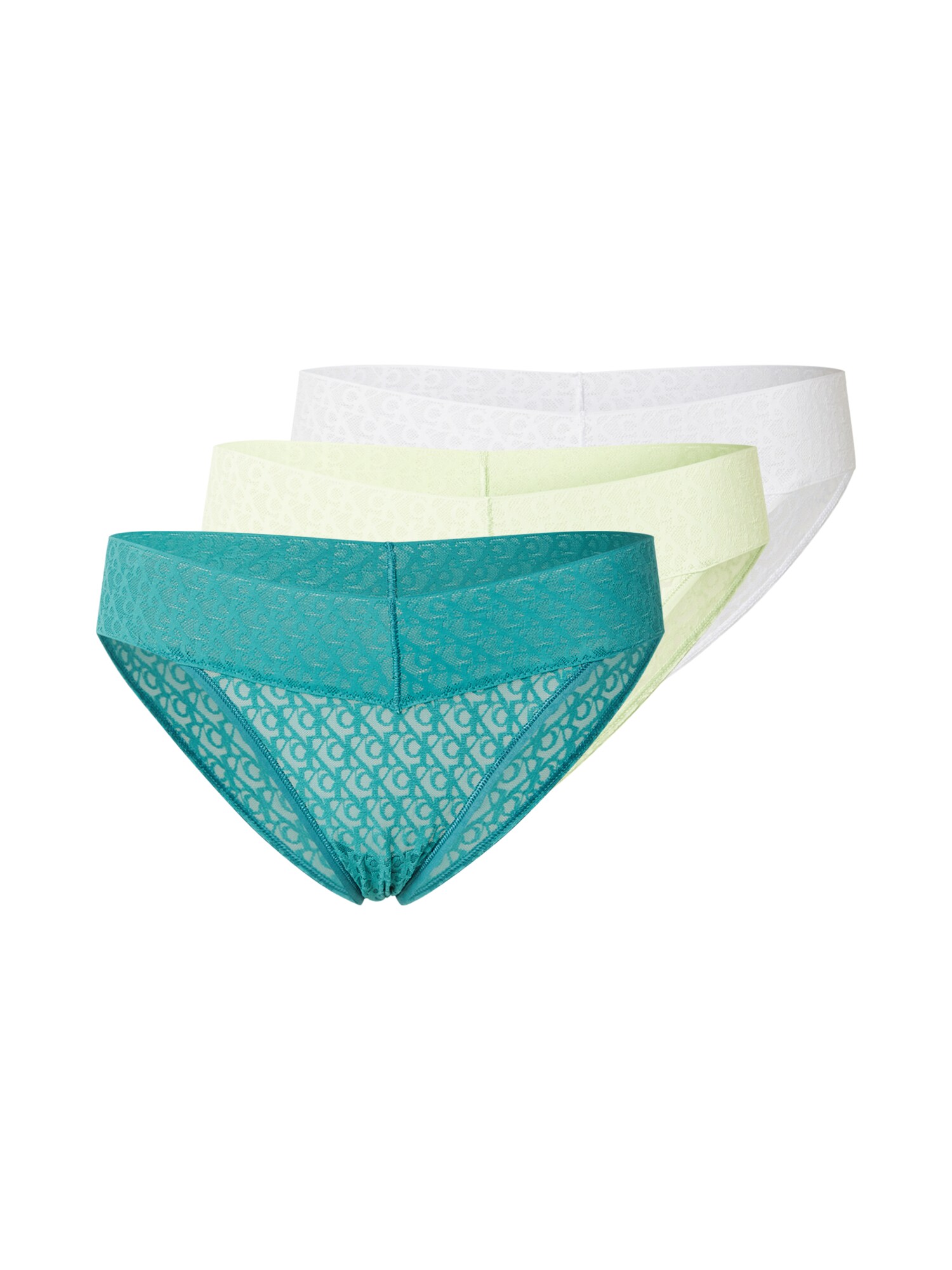 Calvin Klein Underwear Slip  pasztellsárga / benzin / fehér akciós termékkép 1