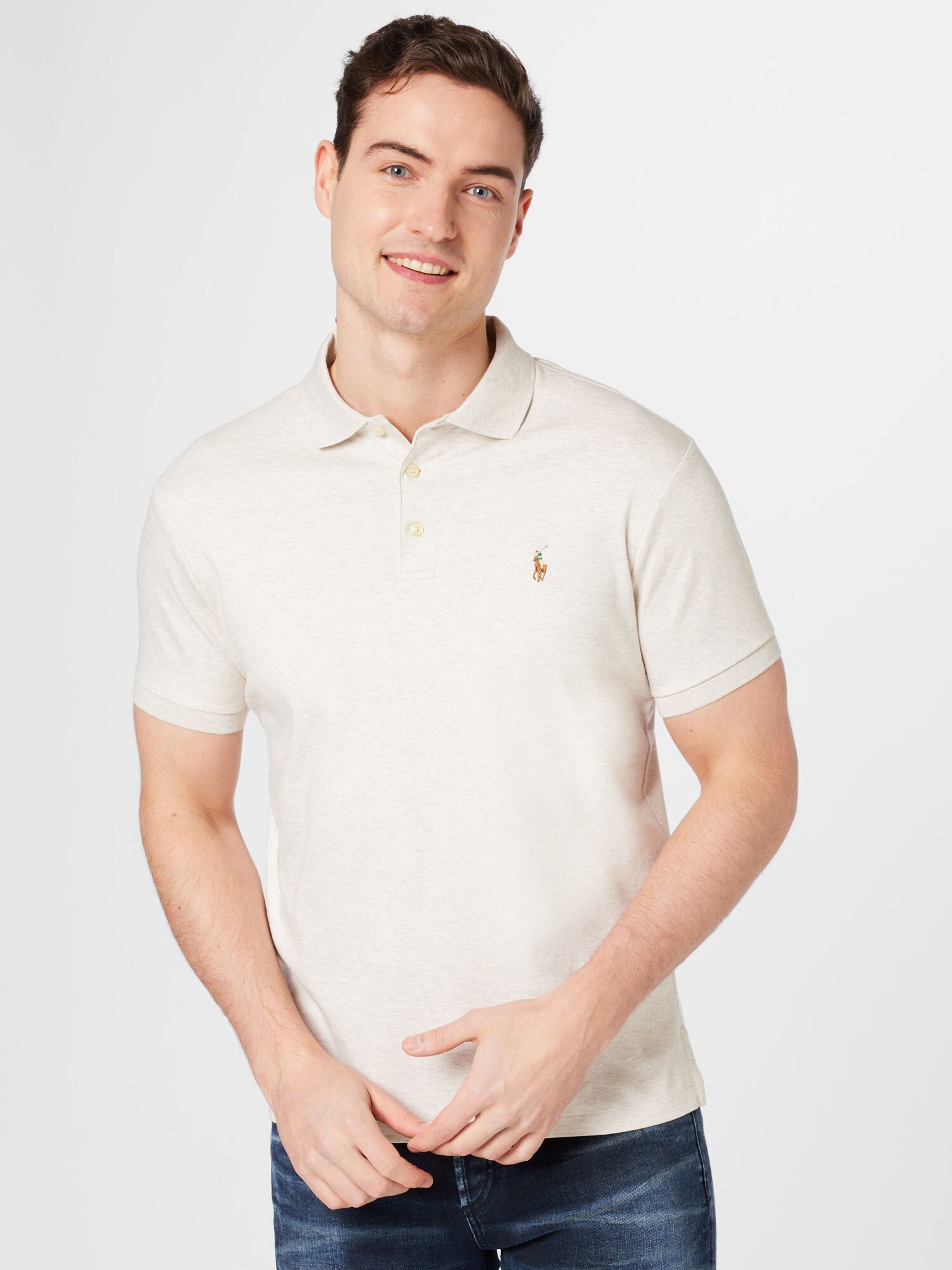 Polo Ralph Lauren Póló  krém / teveszín / zöld / piros termék 2. képe