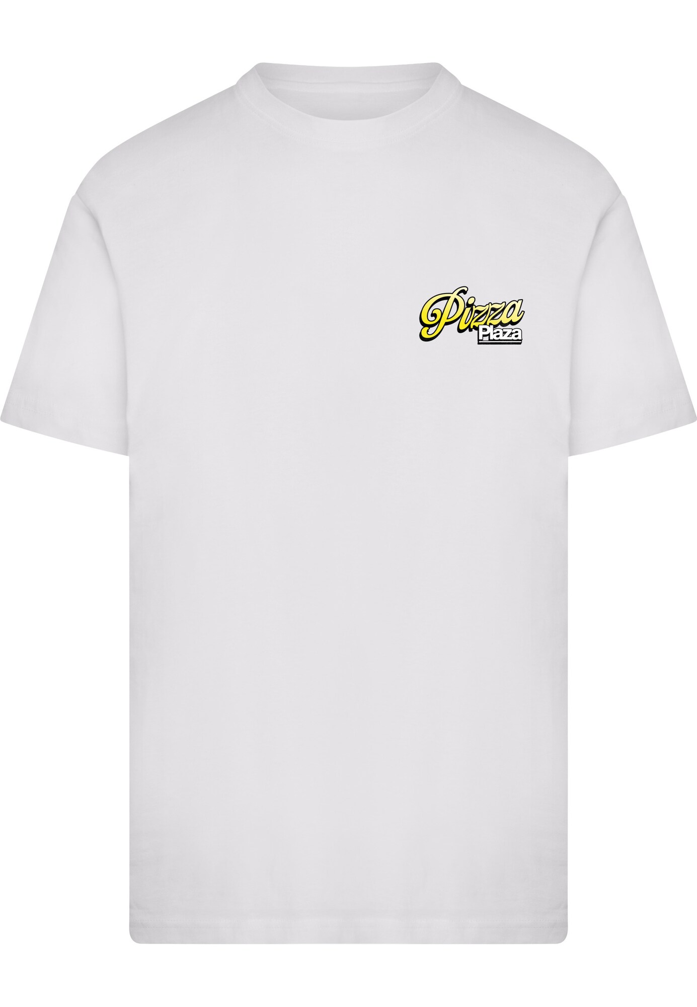 T-shirt 'Pizza Plaza Luigi Maggiore' orange / röd / melon