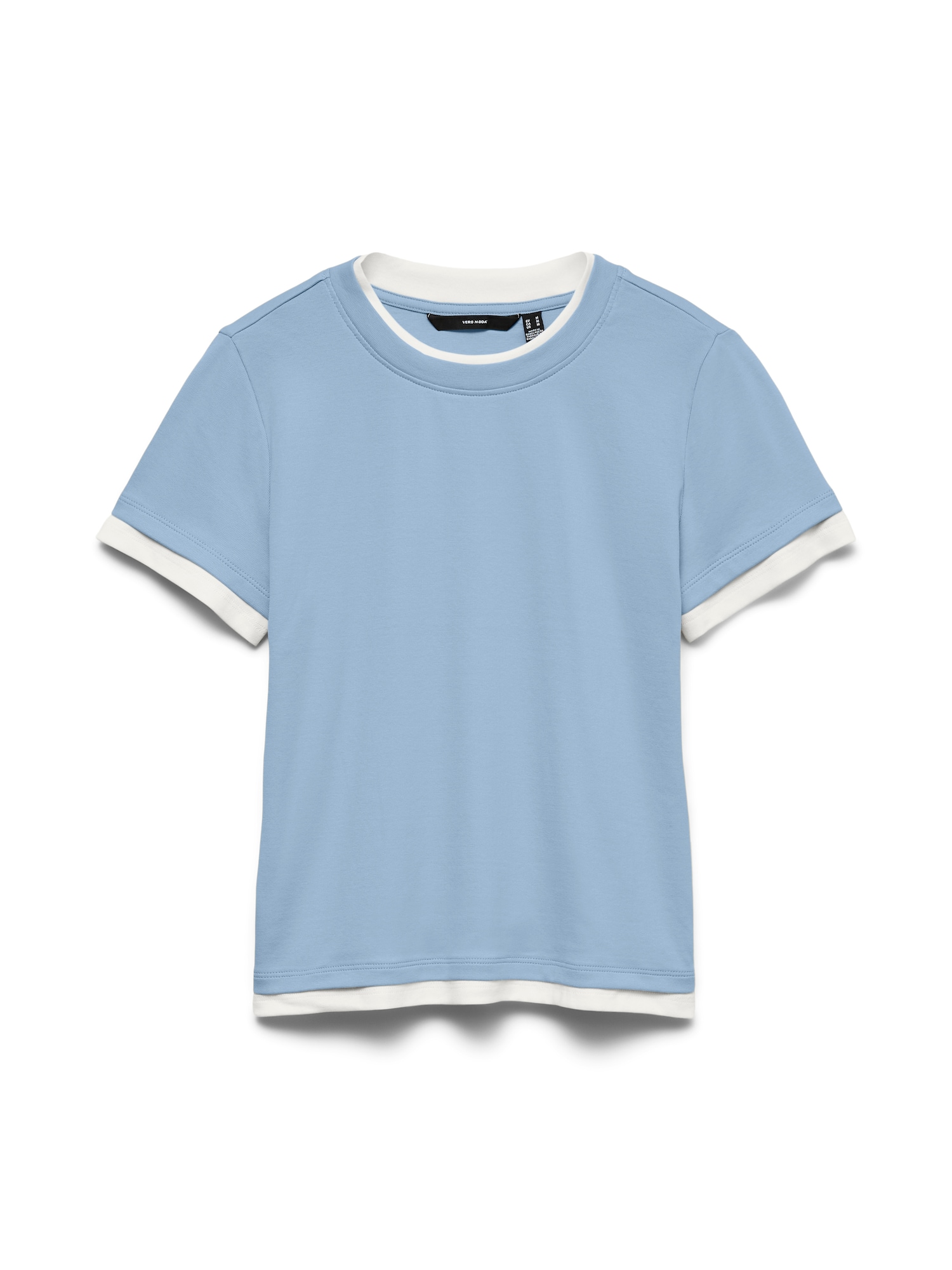 VERO MODA Tricou VMKENDALL opal / alb