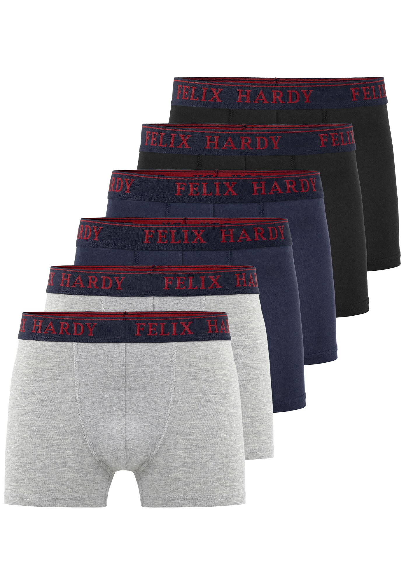 Felix Hardy Boxeralsók  sötétkék / szürke melír / fekete akciós termékkép 1