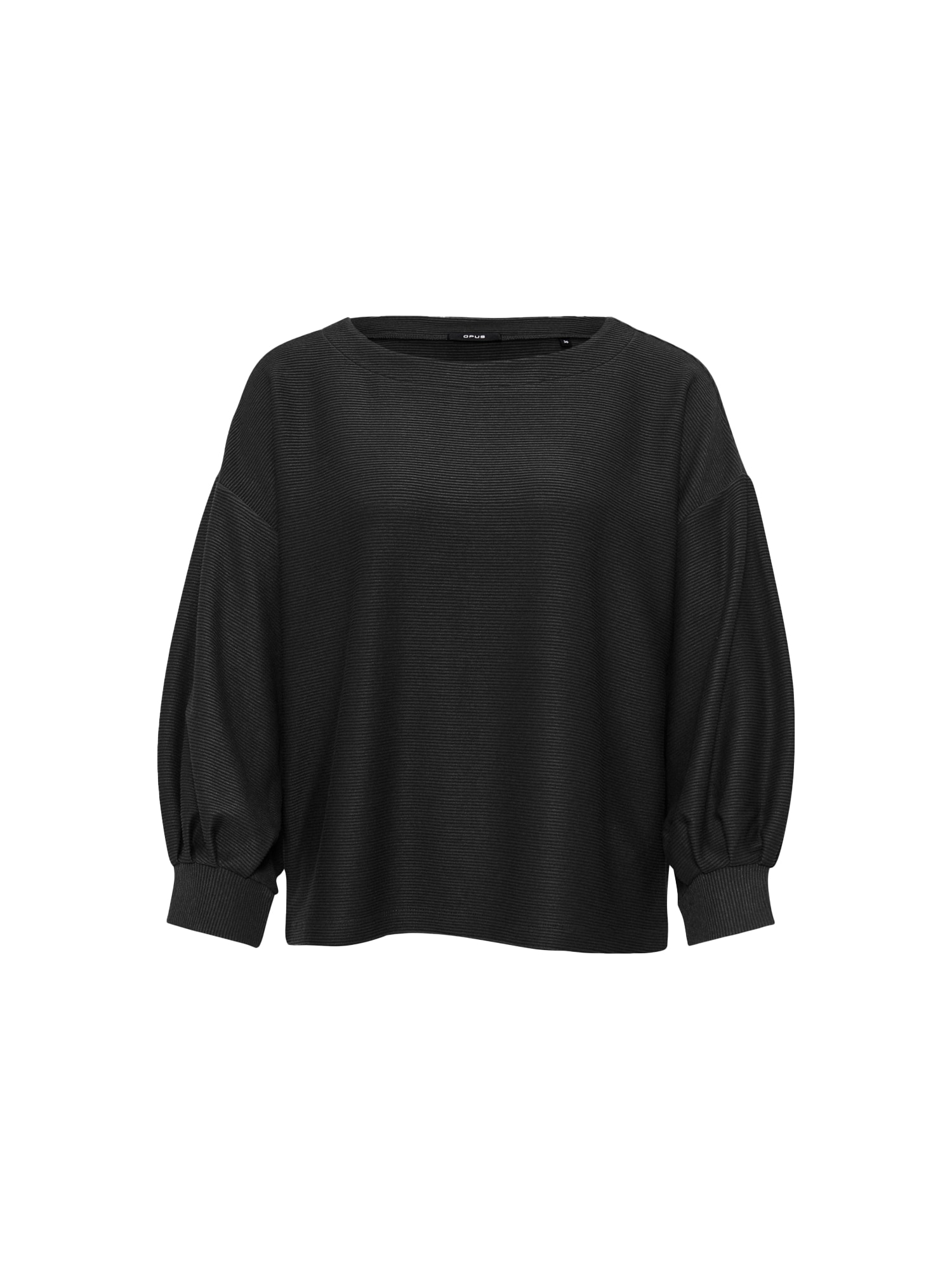 OPUS Sweater majica 'Ganine'  crna