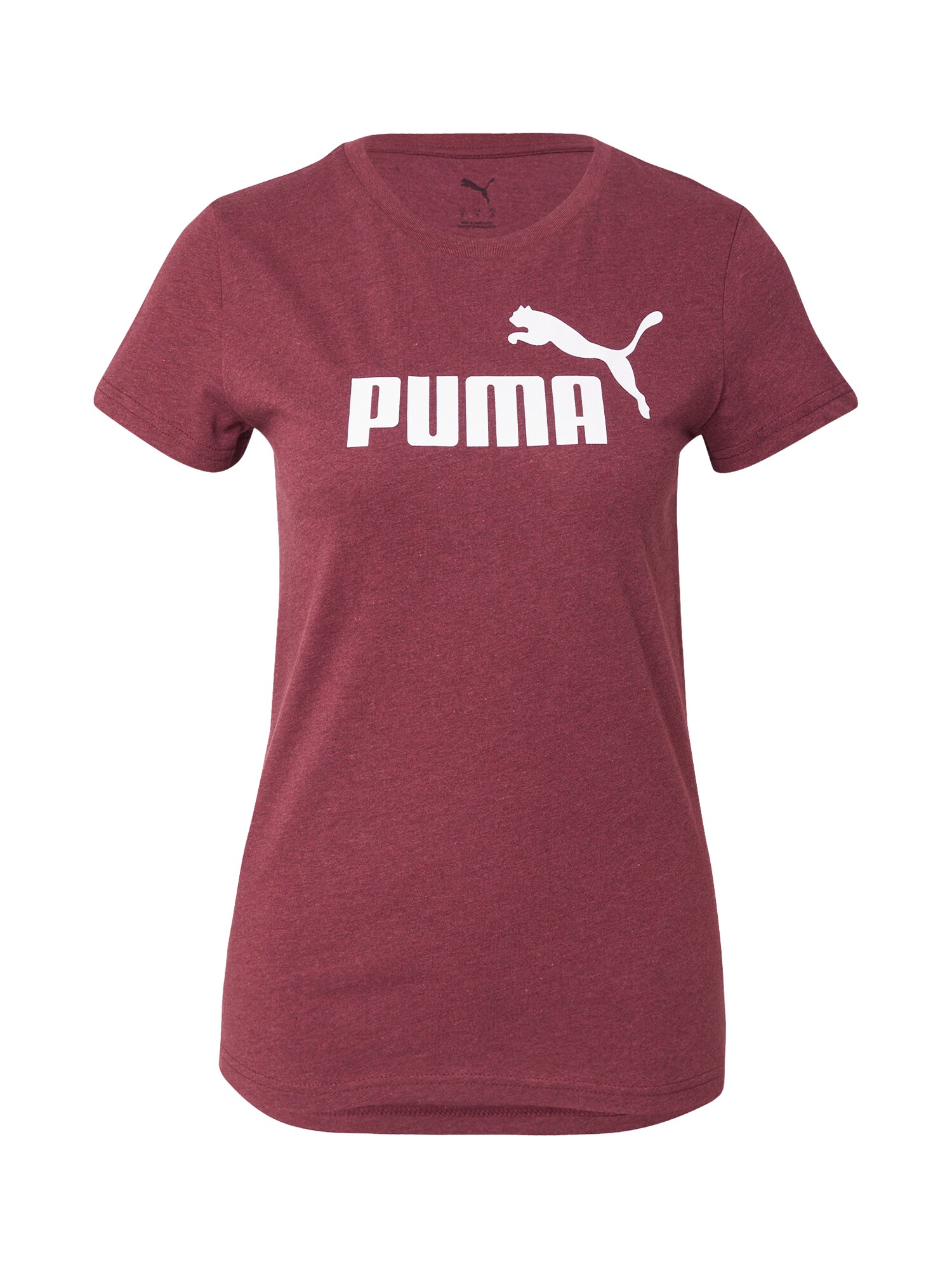 PUMA Tricou funcțional ESS  roșu vin / alb