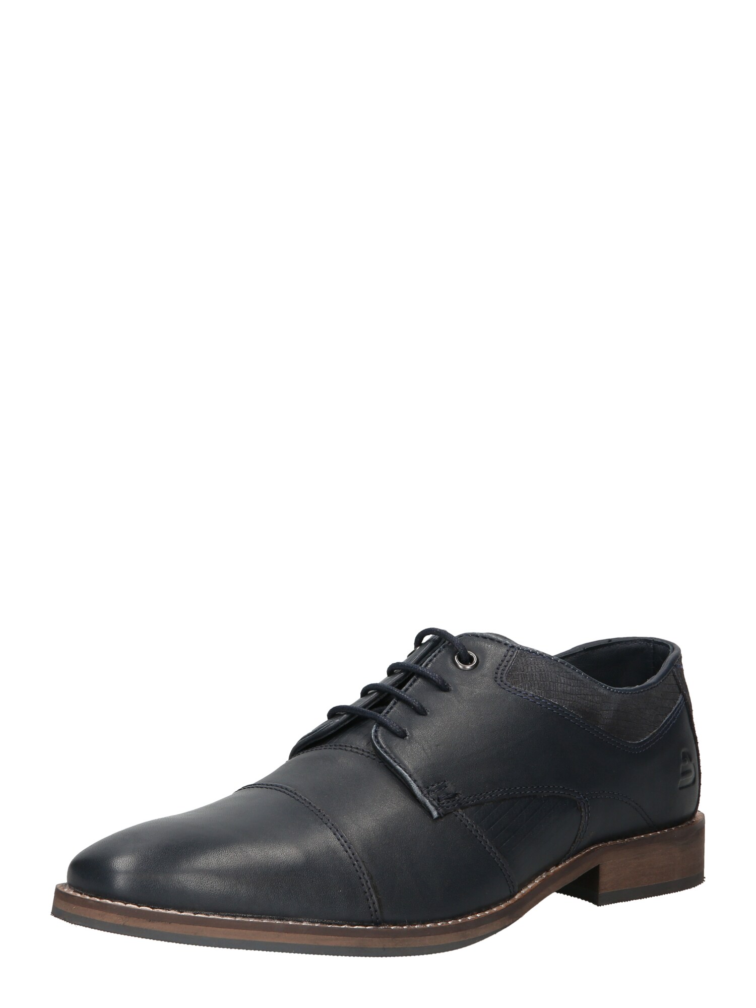 BULLBOXER Sapato com atacadores  azul noturno