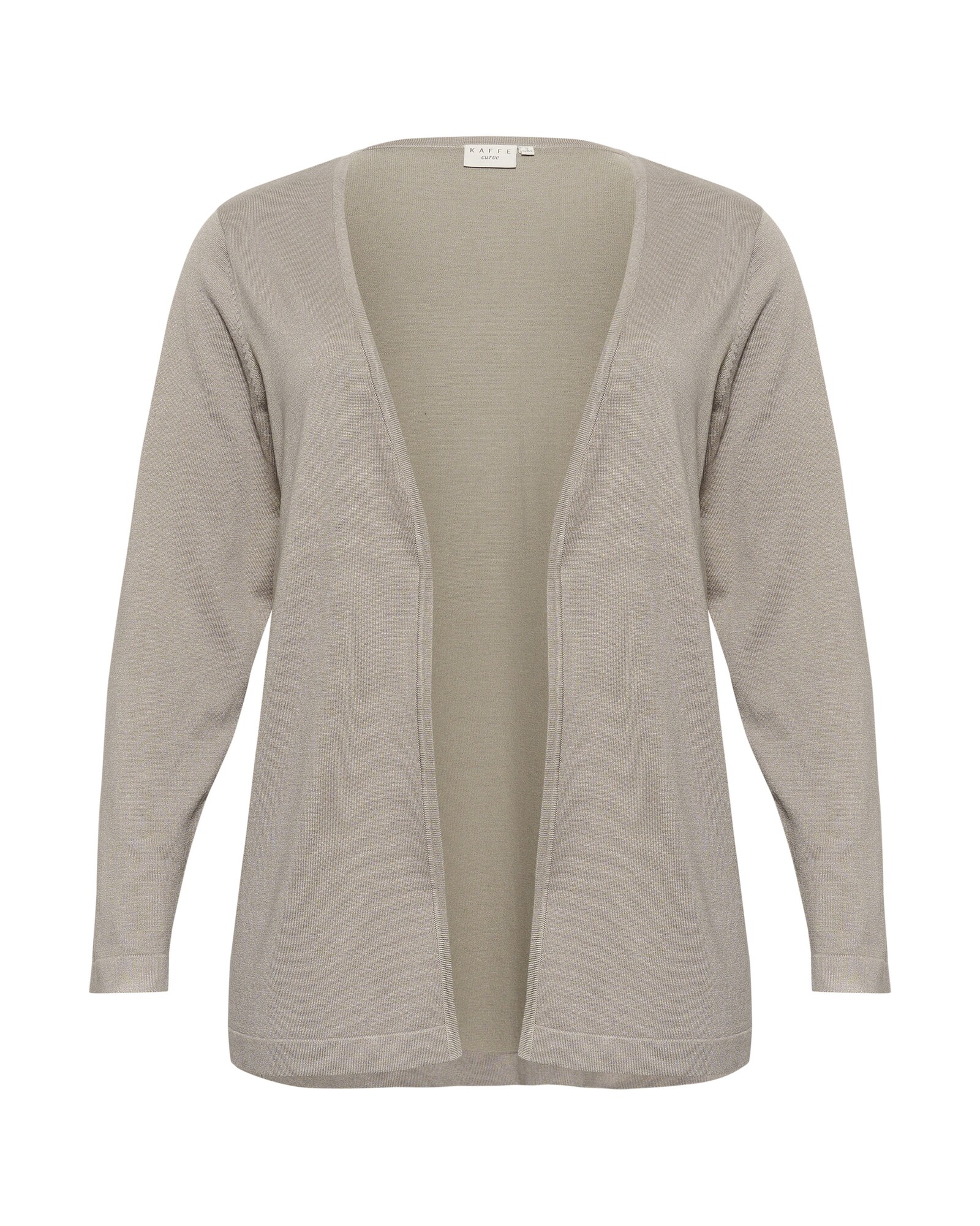 KAFFE CURVE Geacă tricotată KA Farsia  grej