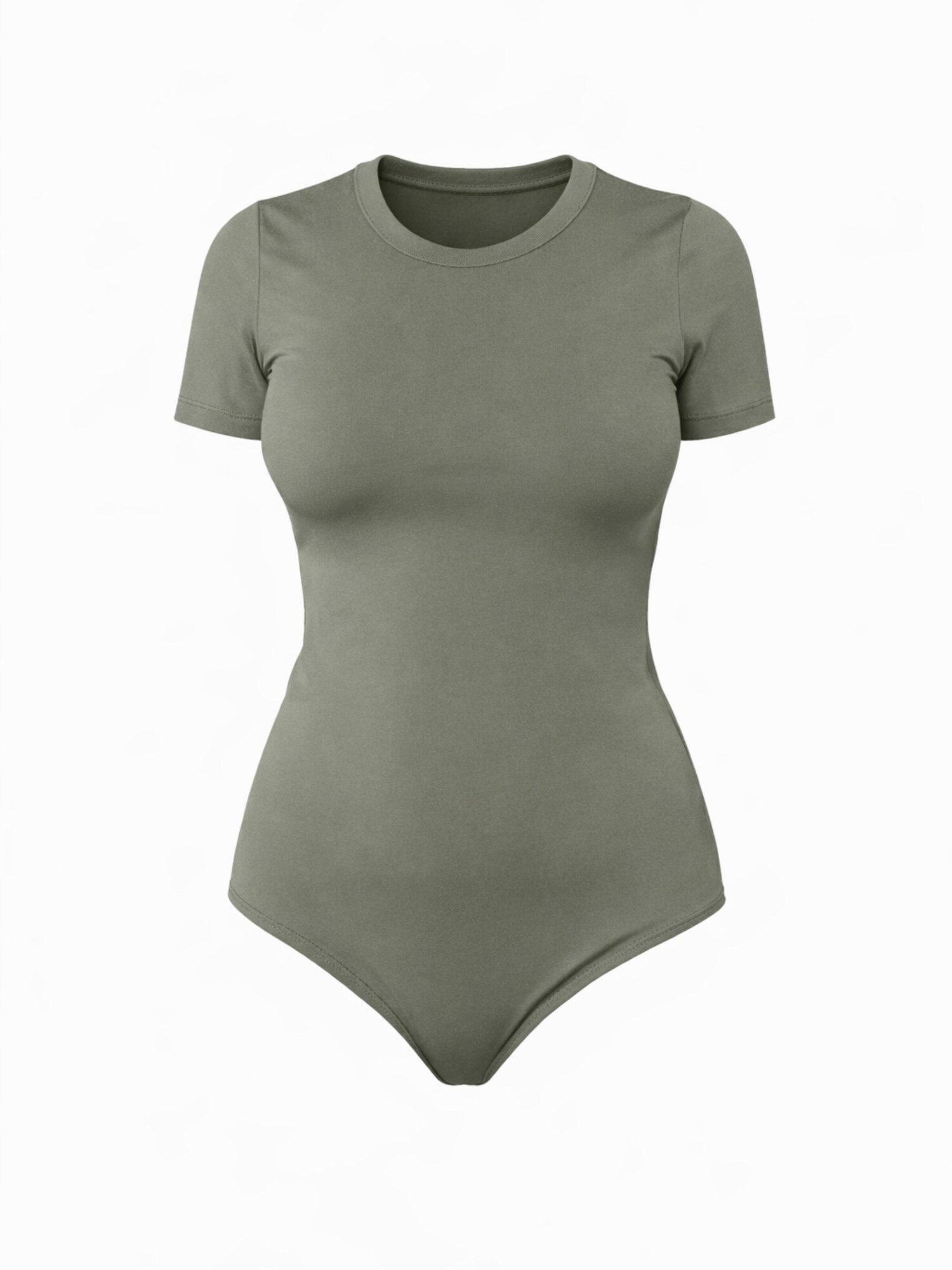 LEAFLETIC Body 'Leafletic Women’s Short Sleeve Crew Neck Bodysuit' verde