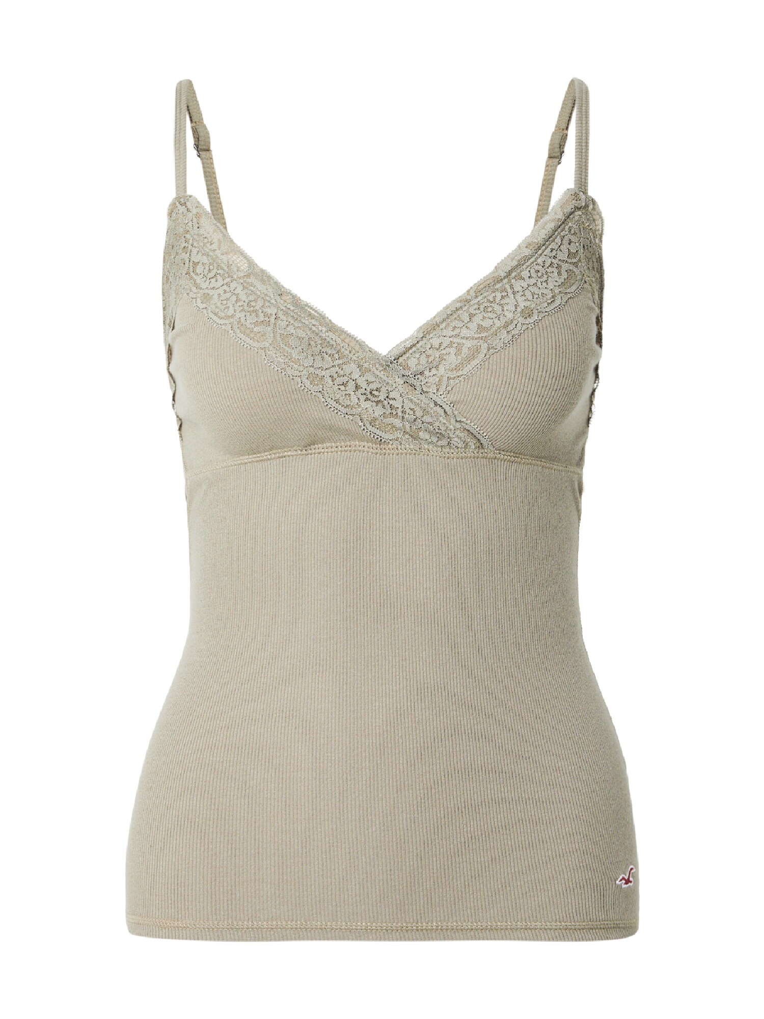 HOLLISTER Top  verde pastel