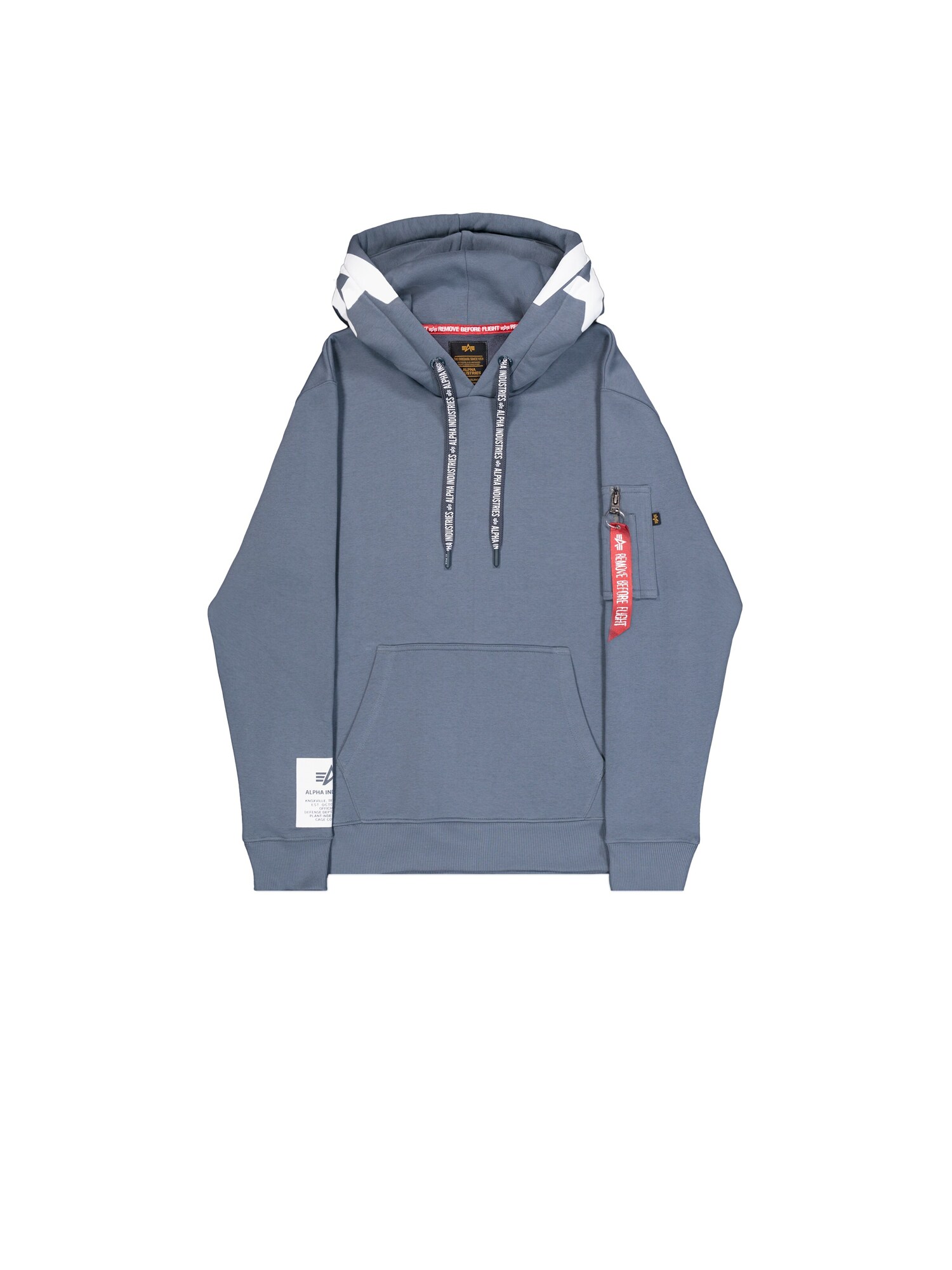 ALPHA INDUSTRIES Sweater majica 'Alpha'  plavi traper