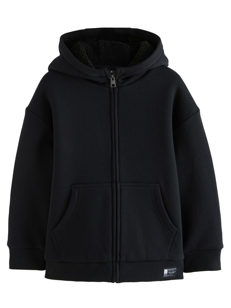 Next Sweatjacke Jungen Größe 128 schwarz