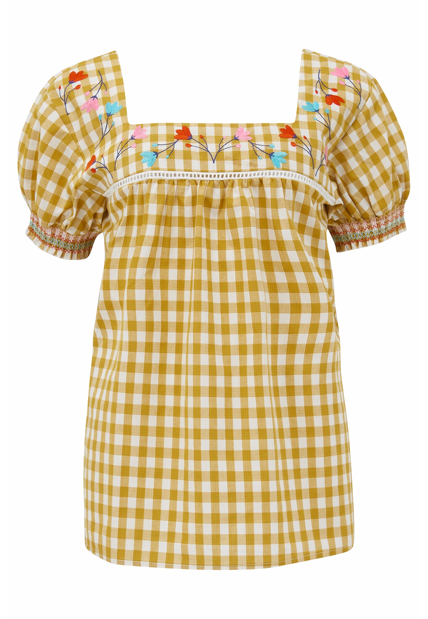 Sugarhill Brighton Marškinėliai ' ALVA ' geltona / mišrios spalvos