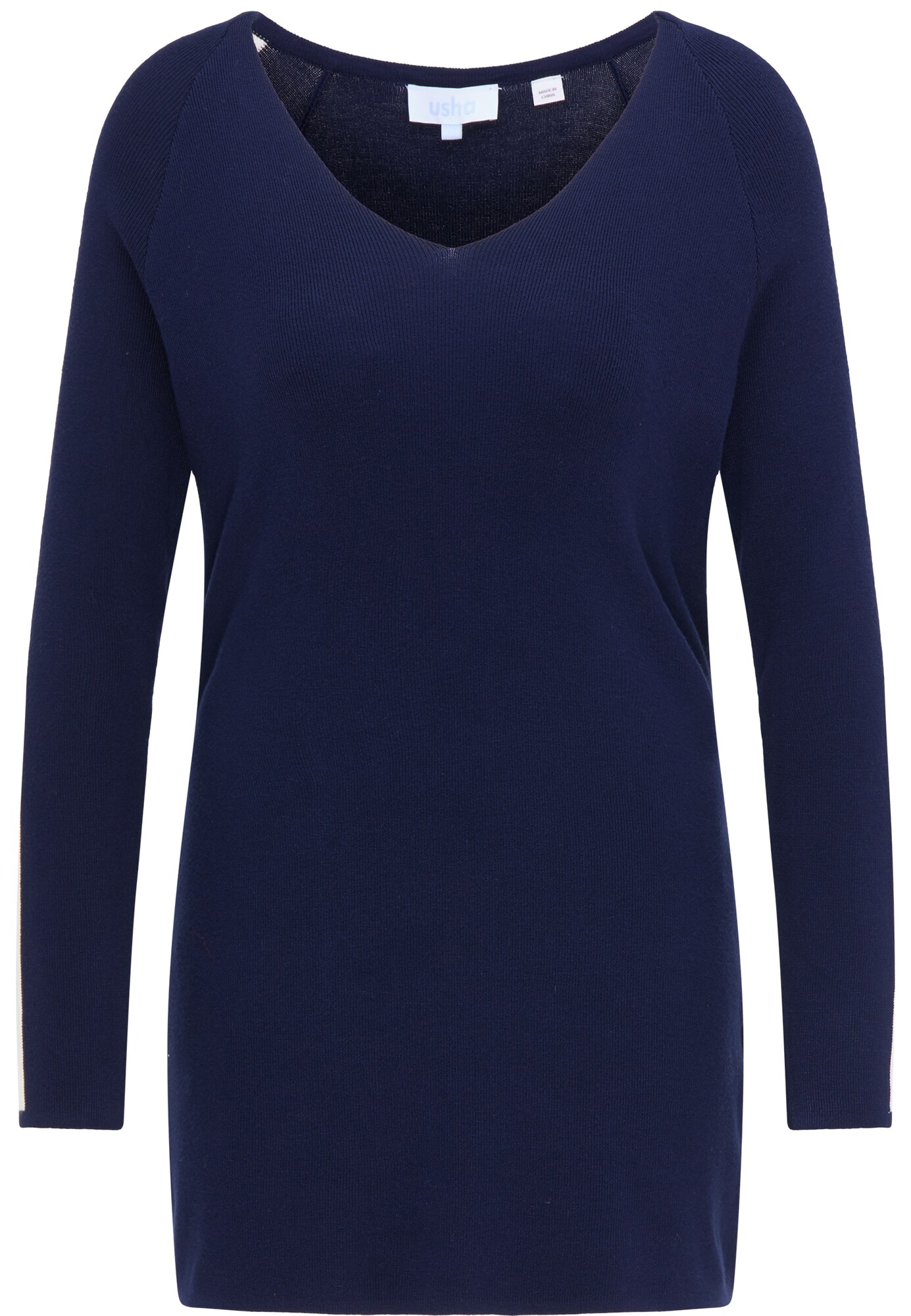 usha BLUE LABEL Megztinis  tamsiai mėlyna / balta