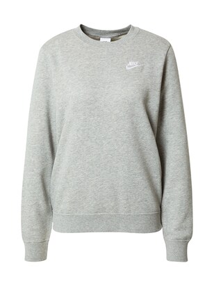 Nike Sportswear Sweatshirt Grijs gemêleerd / Wit