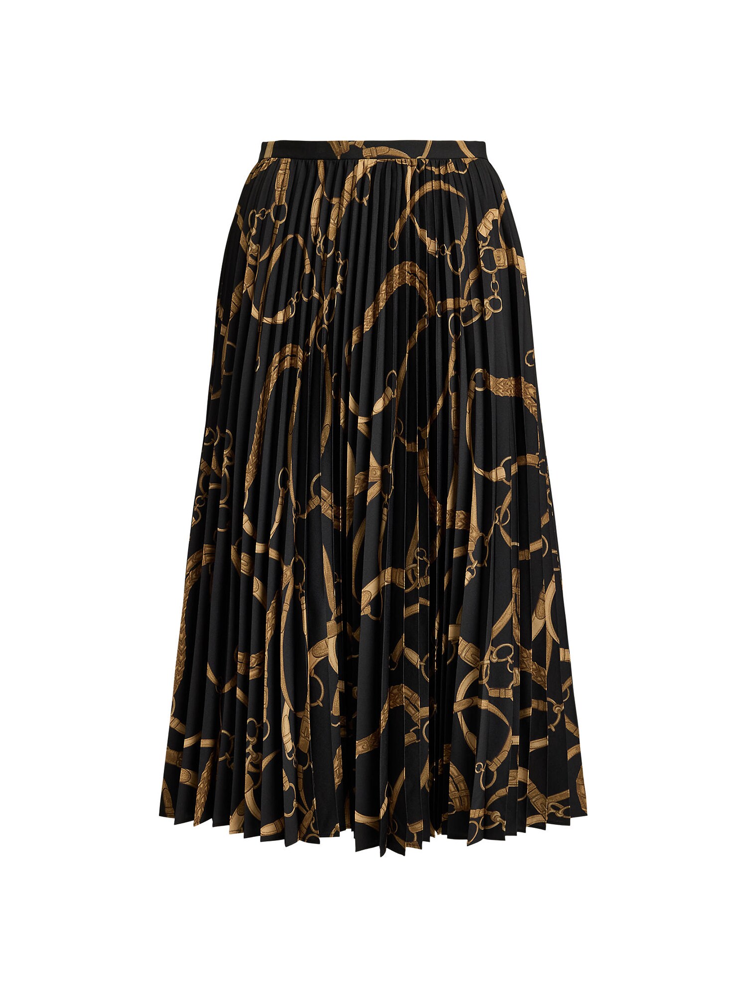 Lauren Ralph Lauren Sukňa  pueblo / horčicová / čierna
