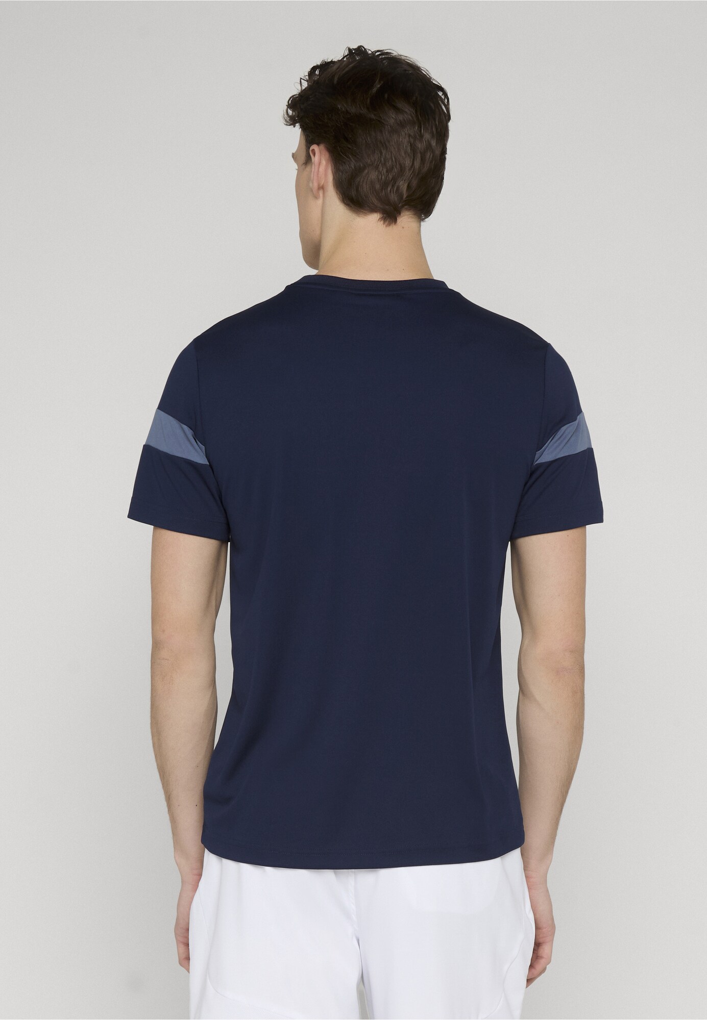 Sergio Tacchini Camiseta 'Leone'  navy / azul cielo / blanco – imagen 4