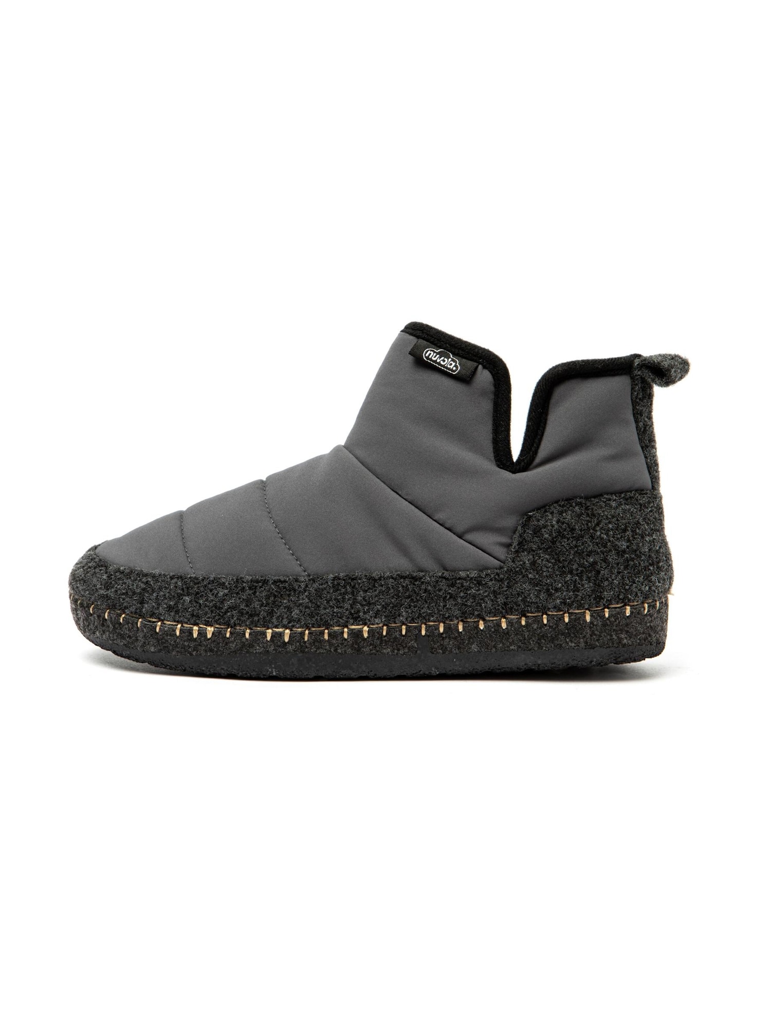 Nuvola. Zapatillas de casa 'Boot New Wool'  gris oscuro