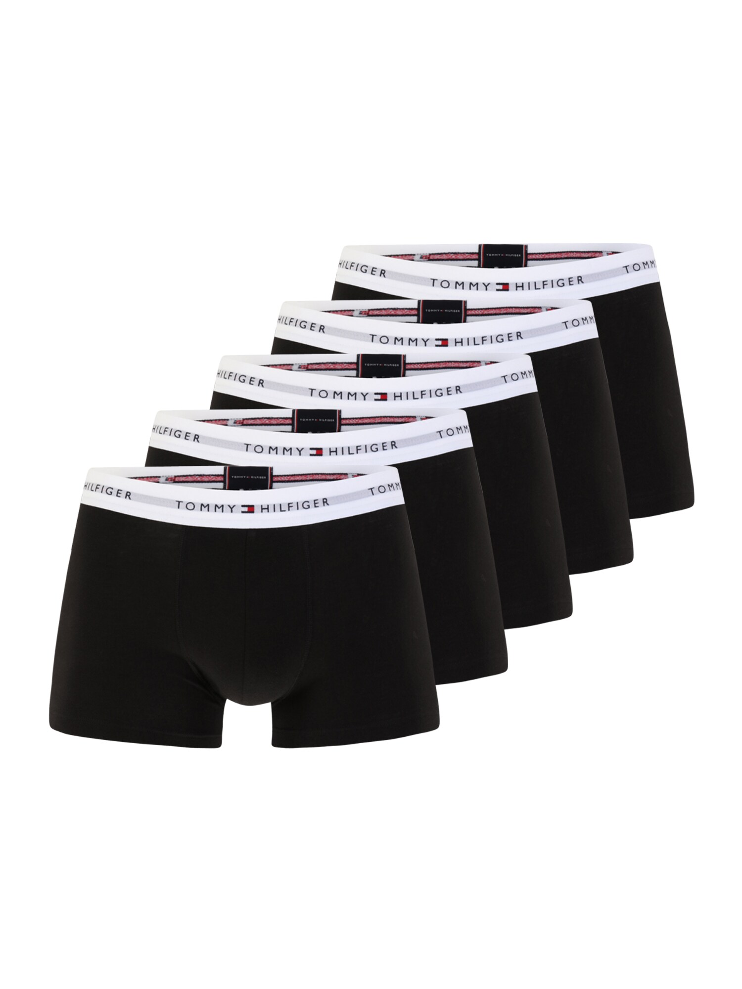 Tommy Hilfiger Underwear Boxeri  roșu / negru / alb