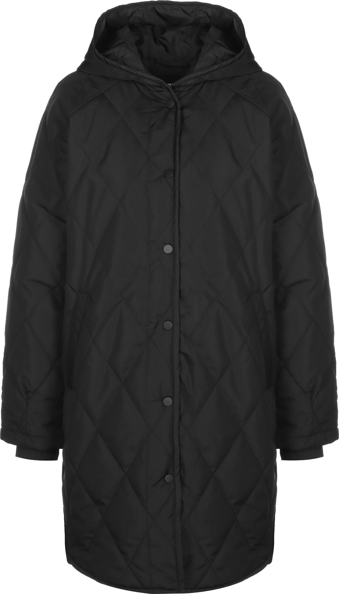Urban Classics Palton de primăvară-toamnă  negru