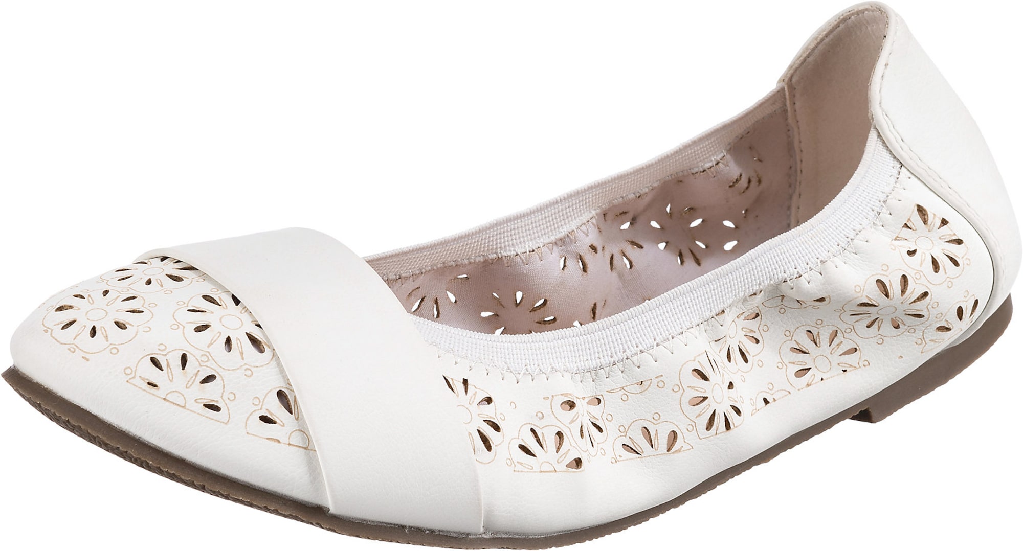 ambellis ambellis Ballerina beige / weiß