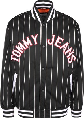 Tommy Jeans Tussenjas Rood / Zwart / Wit