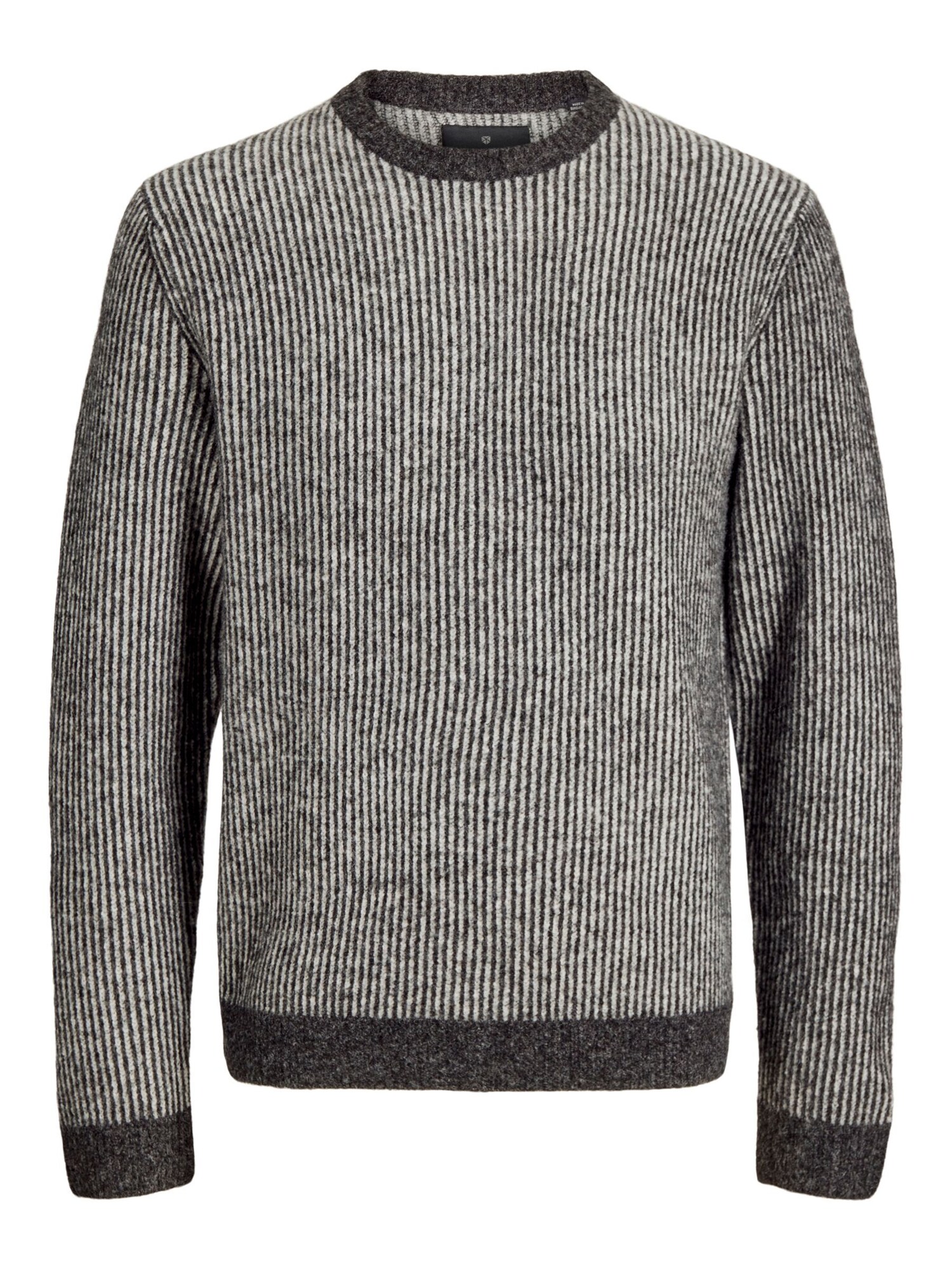 JACK & JONES Pulover JPRBLASimon bej / negru amestecat
