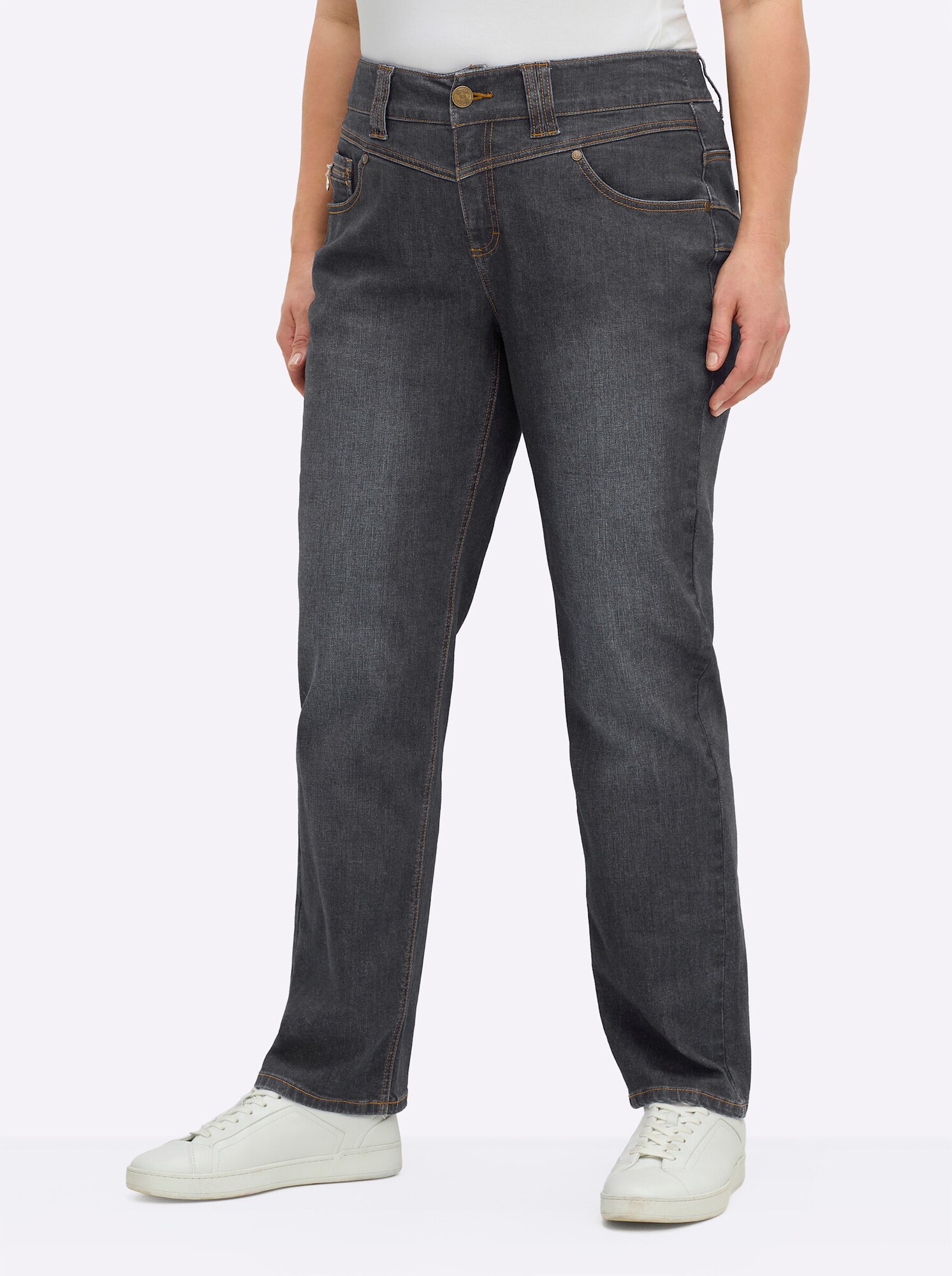 SHEEGO Jeans  gri metalic