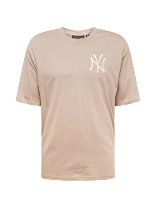 new era Shirt ‘League Essentials’ Nude / Wit