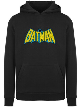 F4NT4STIC Sweatshirt ‘DC Comics Superhelden Batman’ Blauw / Geel / Zwart