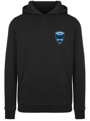 F4NT4STIC Sweatshirt Blauw / Geel / Zwart / Wit