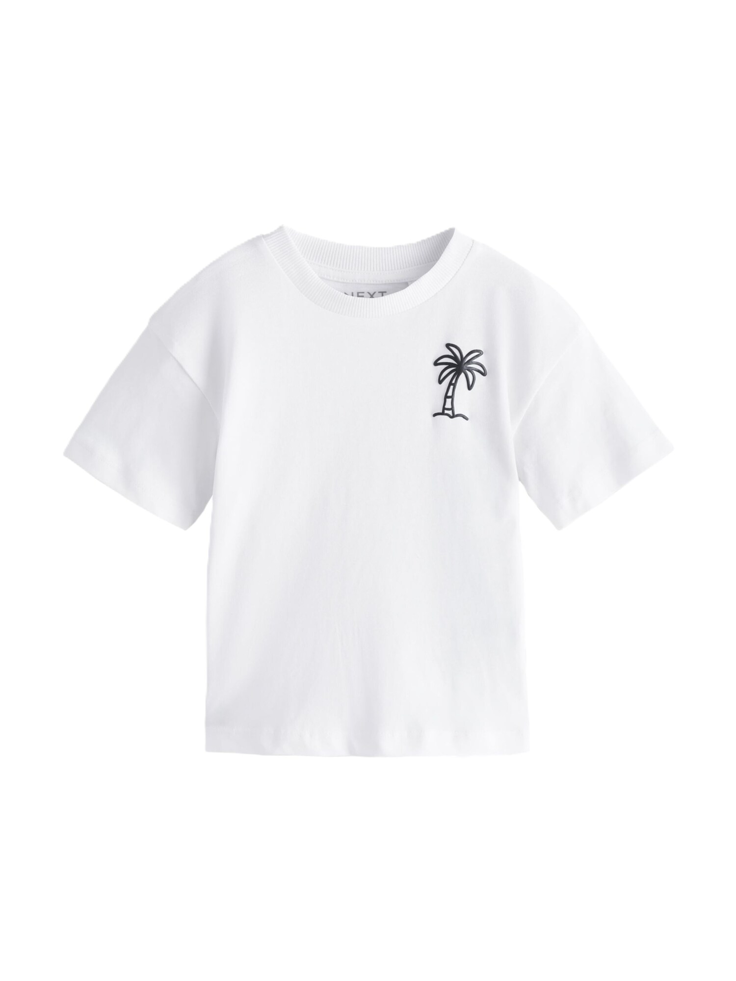 Next Shirt Zwart / Wit