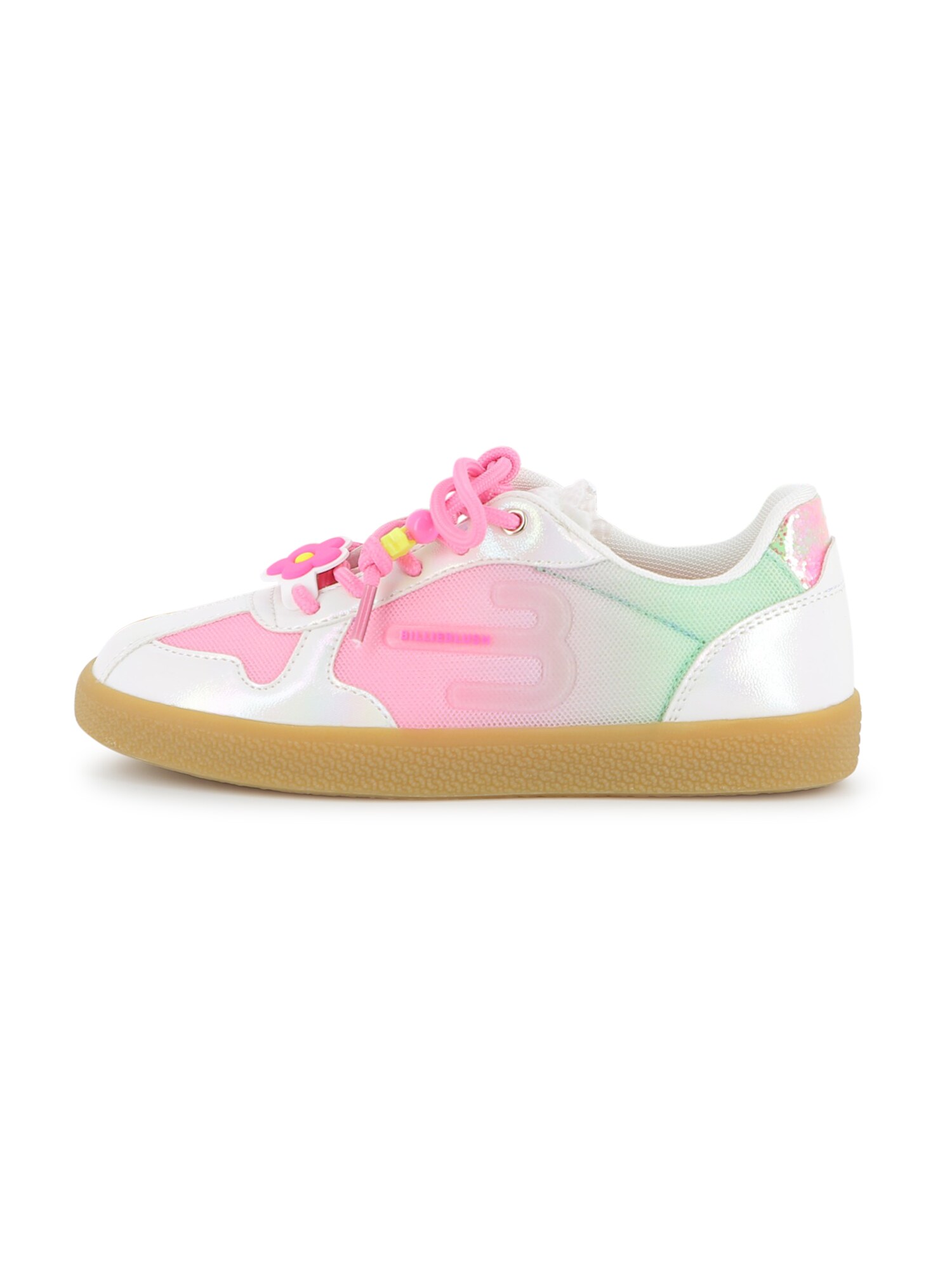 Billieblush Sneaker  verde mentă / roz deschis / alb
