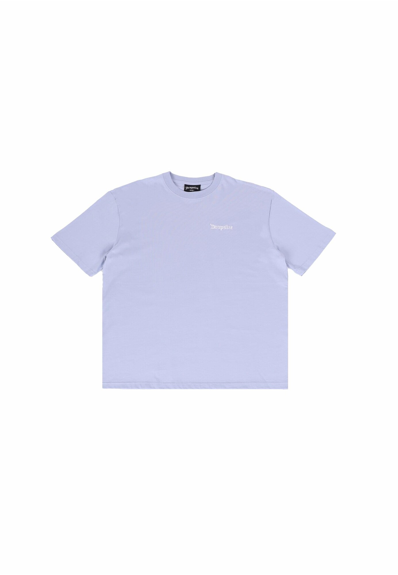 Dropsize Tricou  mov deschis / alb