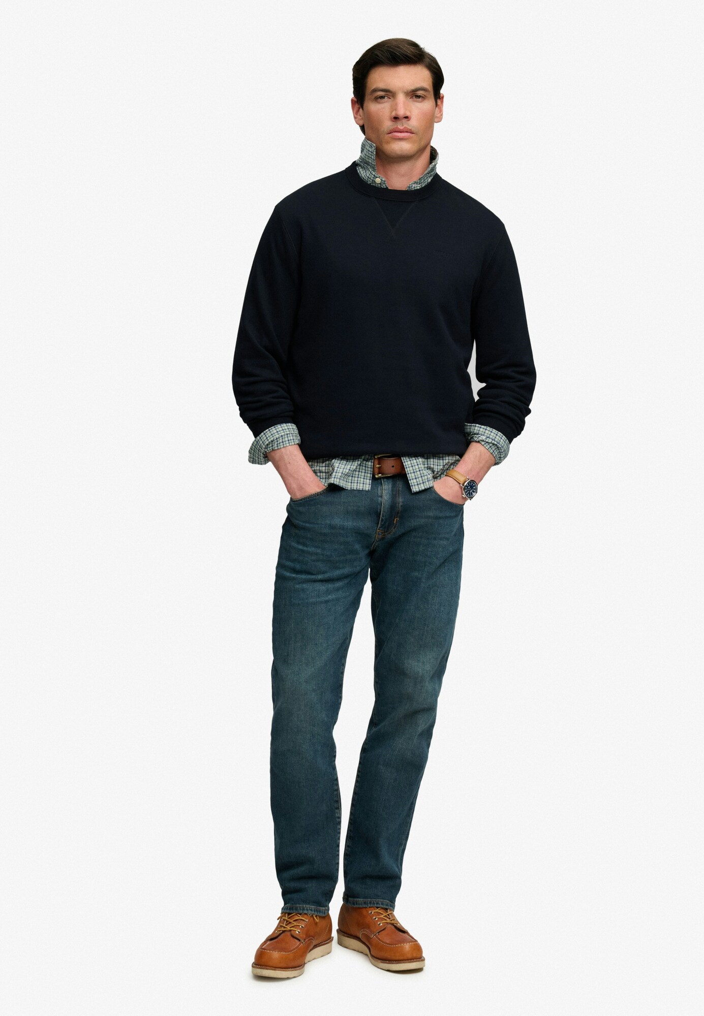 Superdry & Co Sudadera 'Essential' navy – imagen 8