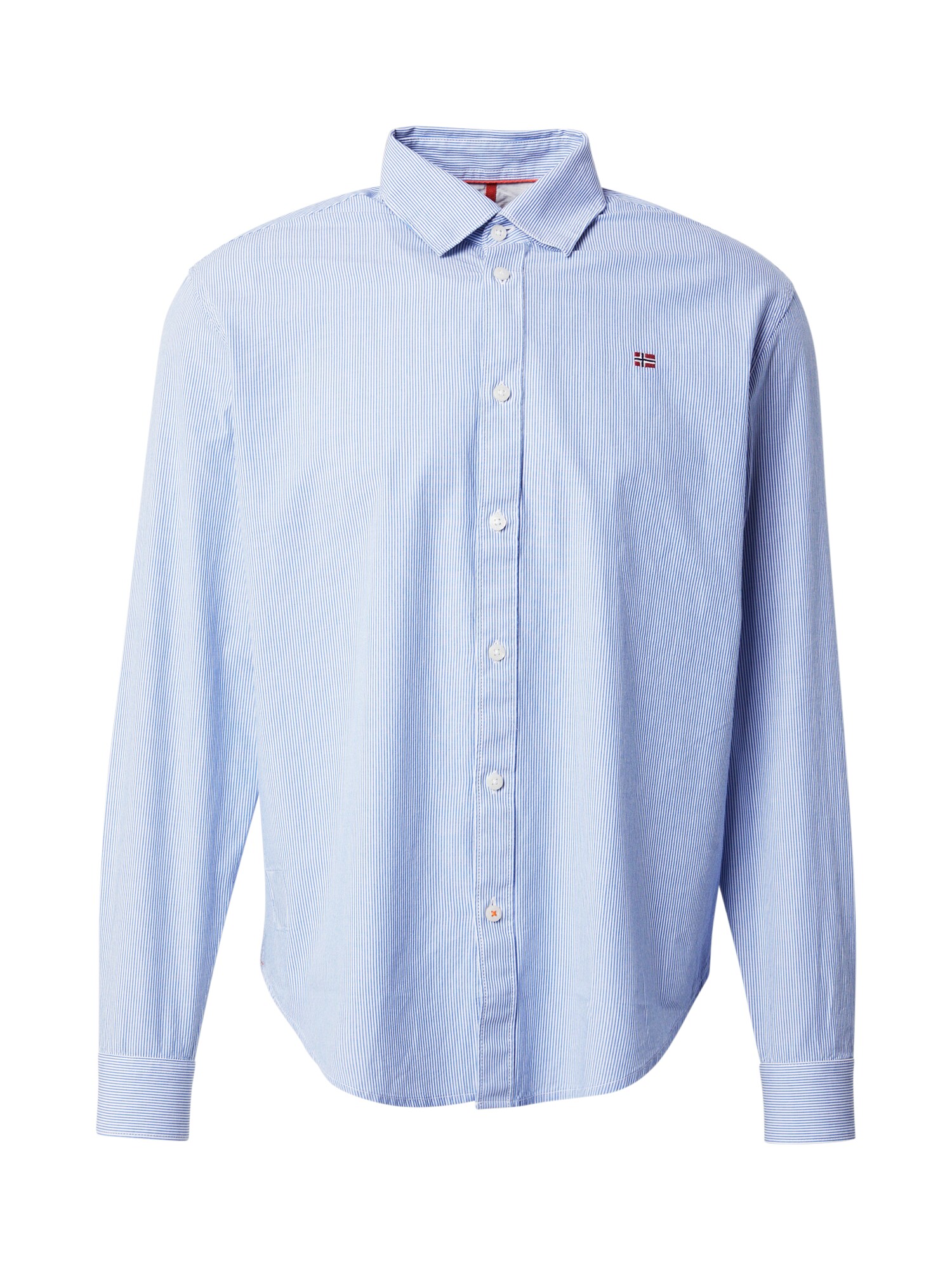 NAPAPIJRI Cămașă G-GRAIE 1  albastru deschis / alb